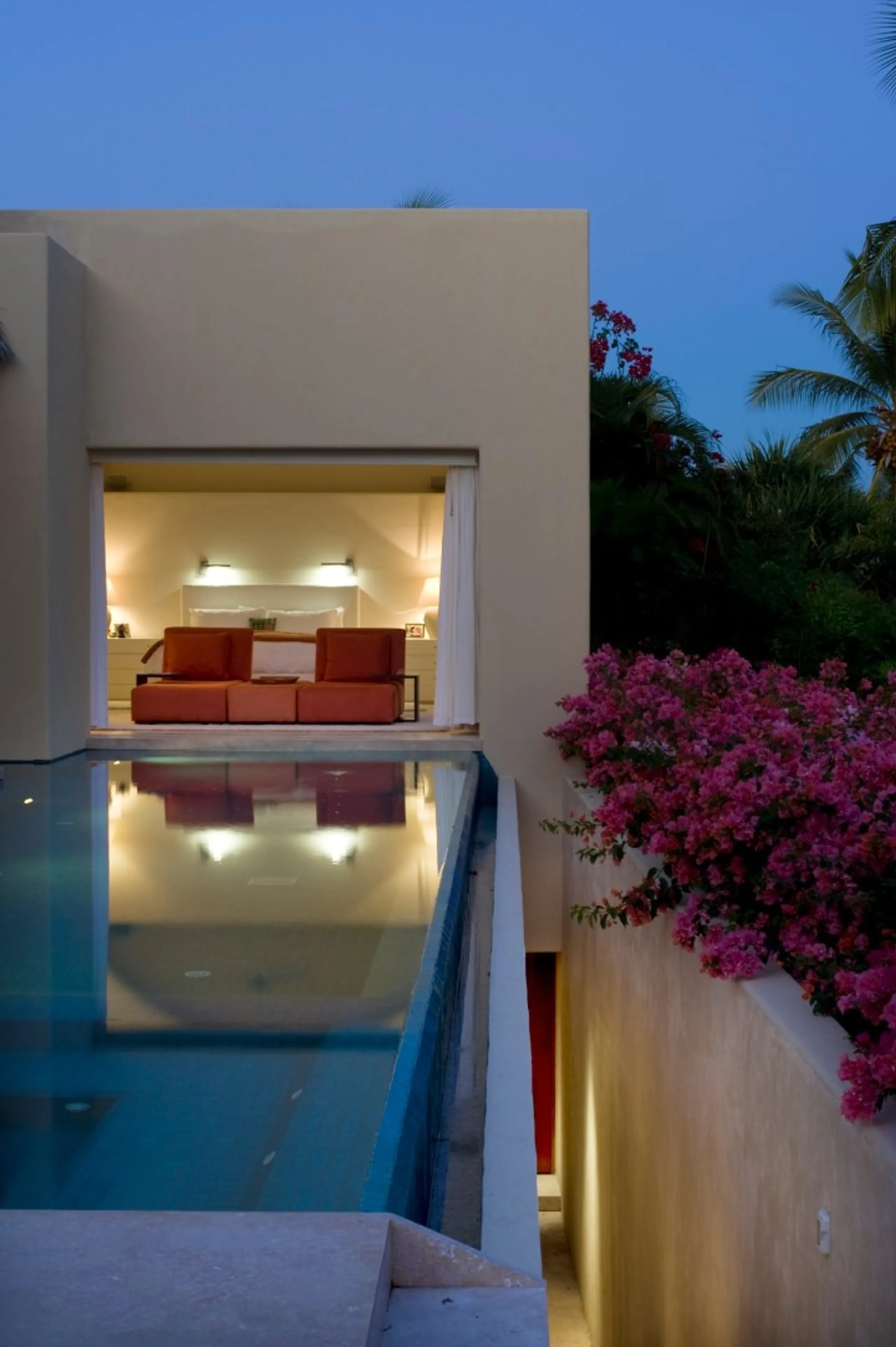Modern Punta Mita Villa with Ocean Views, Fire Pit & Golf Course Views — photograph 7