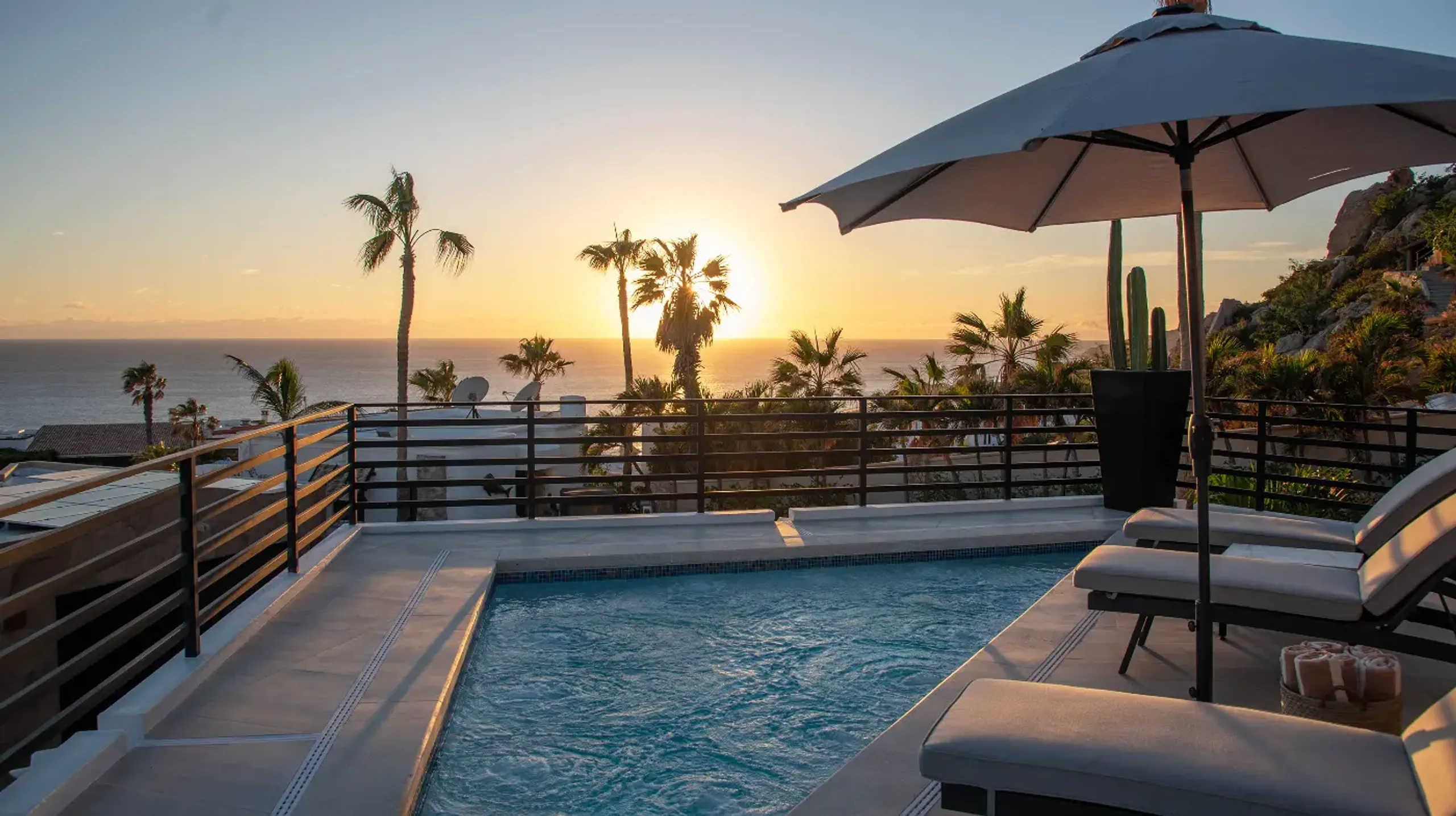 Chic 6 Bedroom Villa with Private Pool with Ocean Views in Cabo San Lucas, Cabo San Lucas