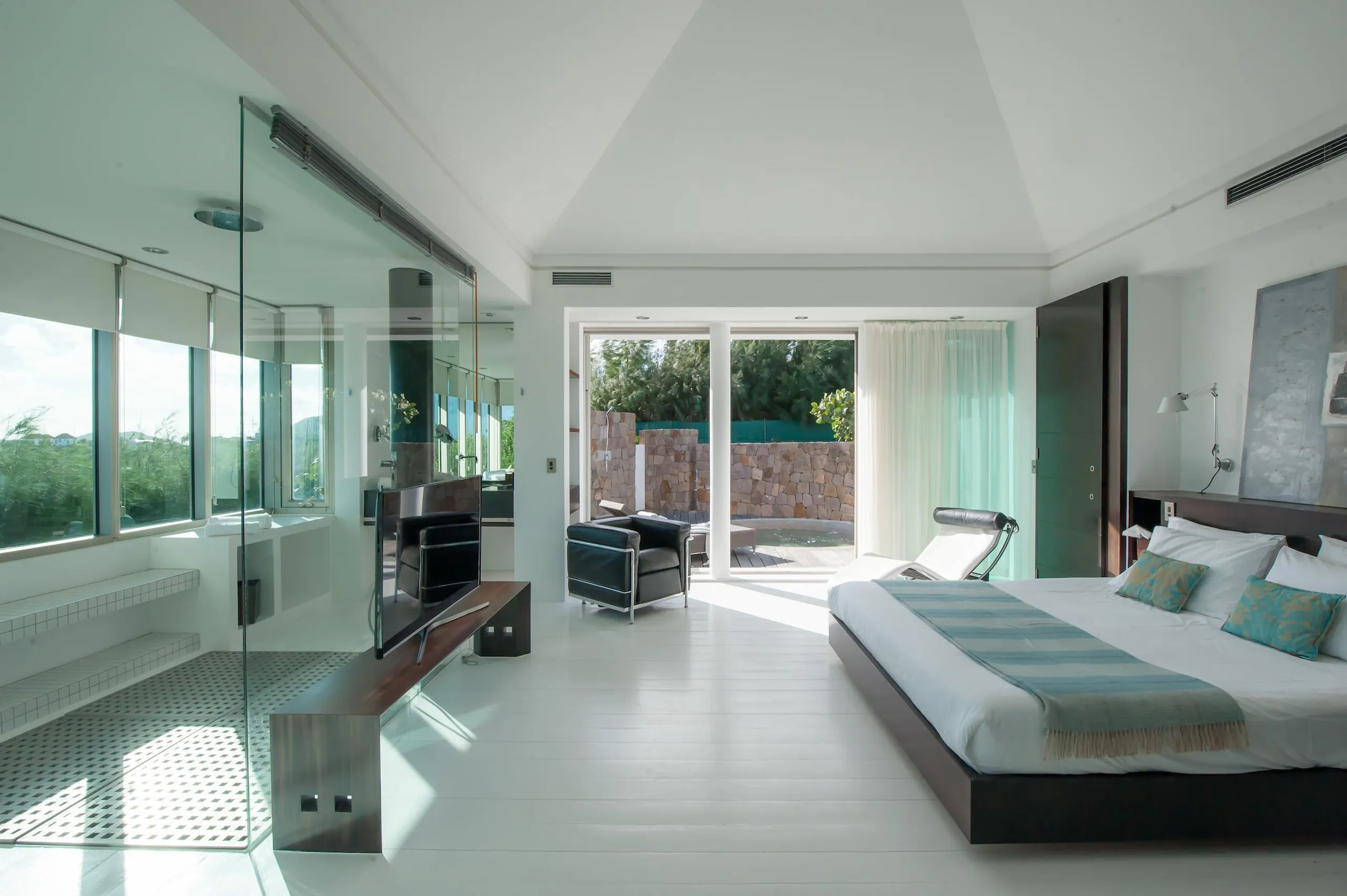 Shimmering Caribbean Villa with Infinity Pool and Ocean Views — photograph 9