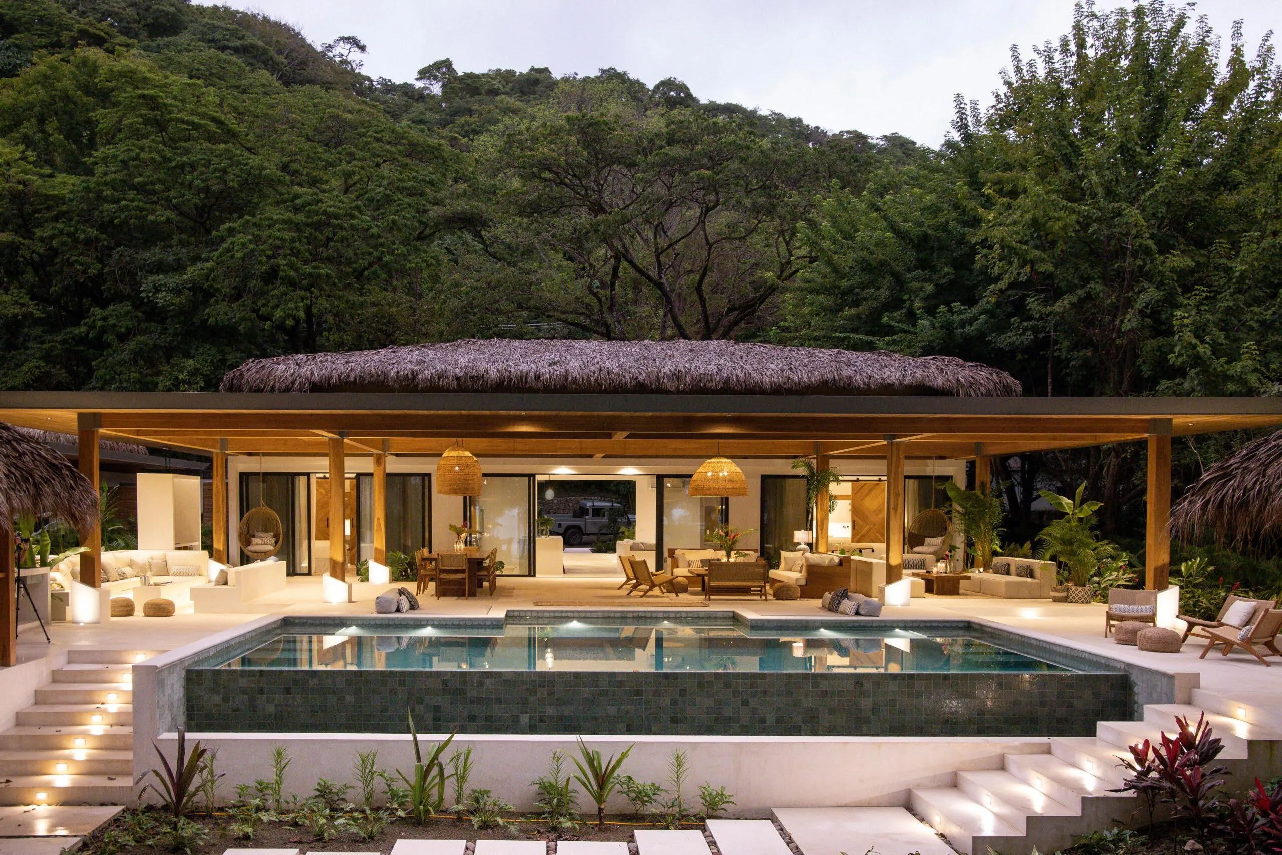 Stunning Beachfront Villa with Private Pool and Ocean Views in Santa Teresa
