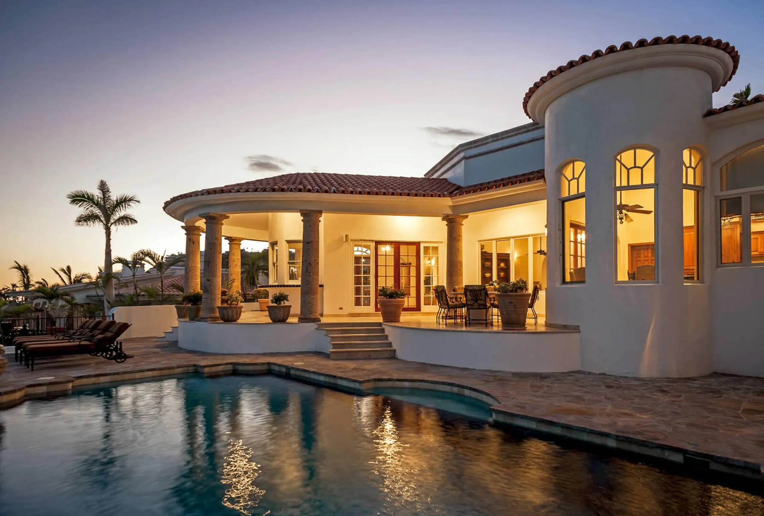 Magnificent Tuscan-Inspired Villa with Private Swimming Pool in Los Cabos, Palmilla