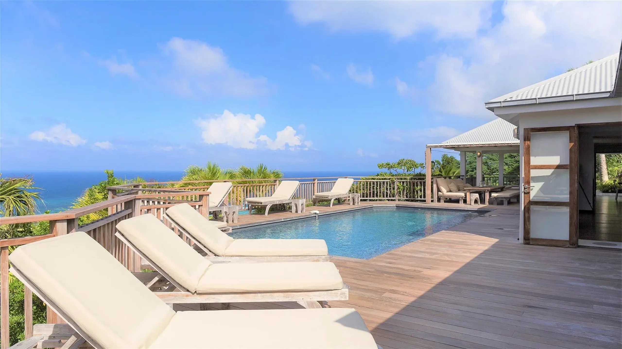 Panoramic Oceanview Villa with Pool, Vitet