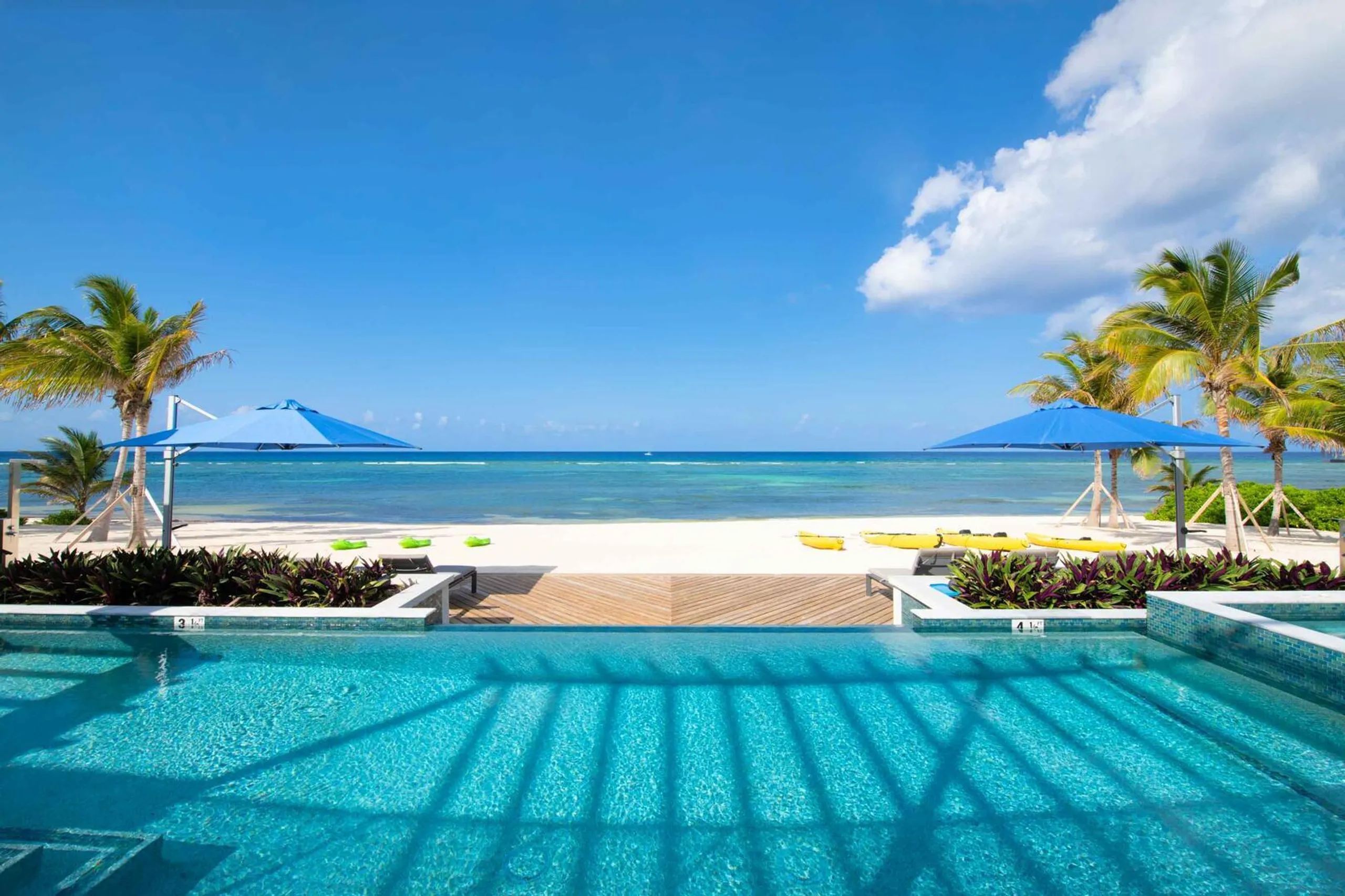 Oceanfront Rum Point Palace with Resort Style Pool, Hot Tub, and Beach, Rum Point