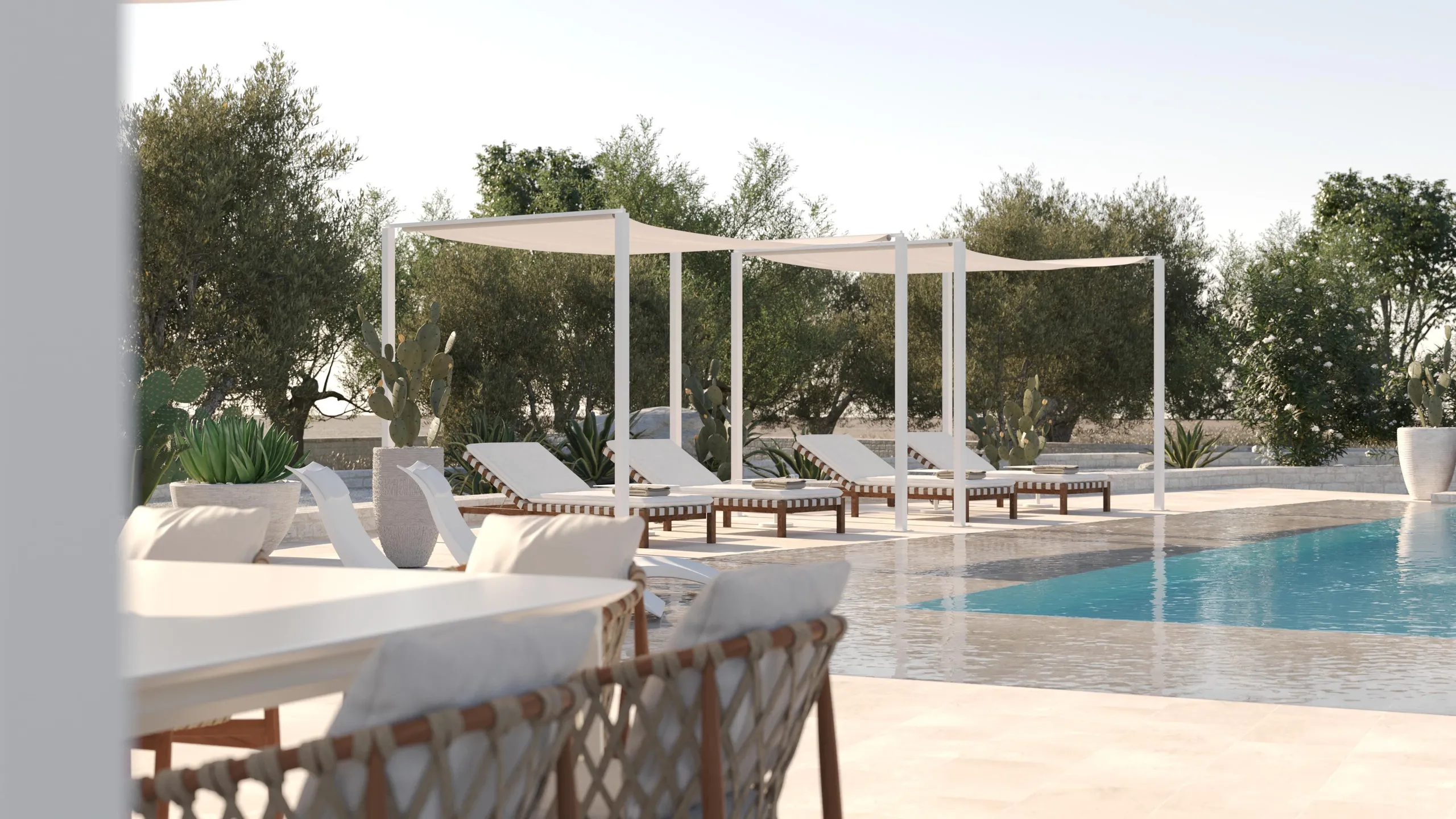 Sparkling Blue Haven Villa with infinity Pool — photograph 12