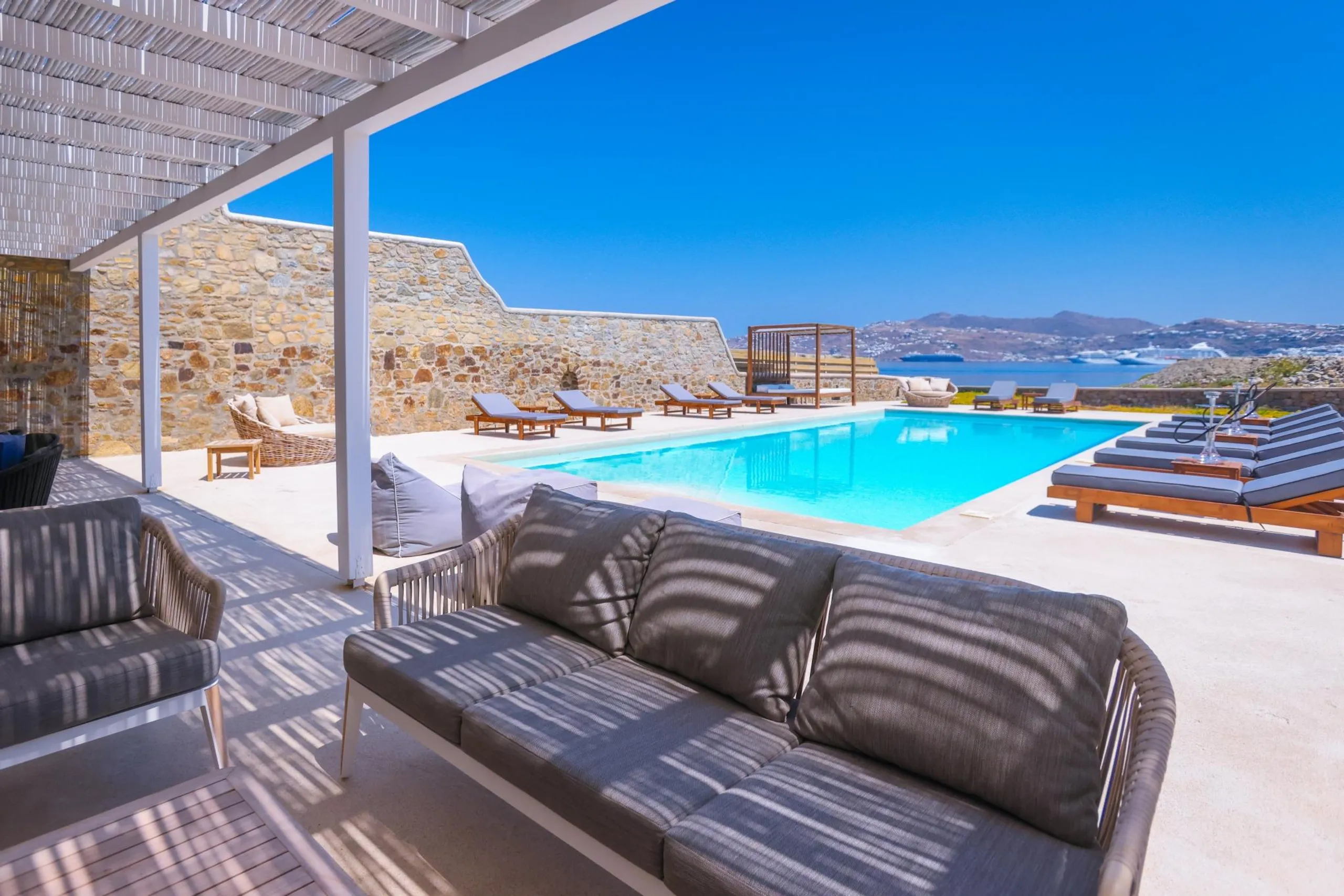 Glorious Mykonos Retreat with Private Pool, South Aegean