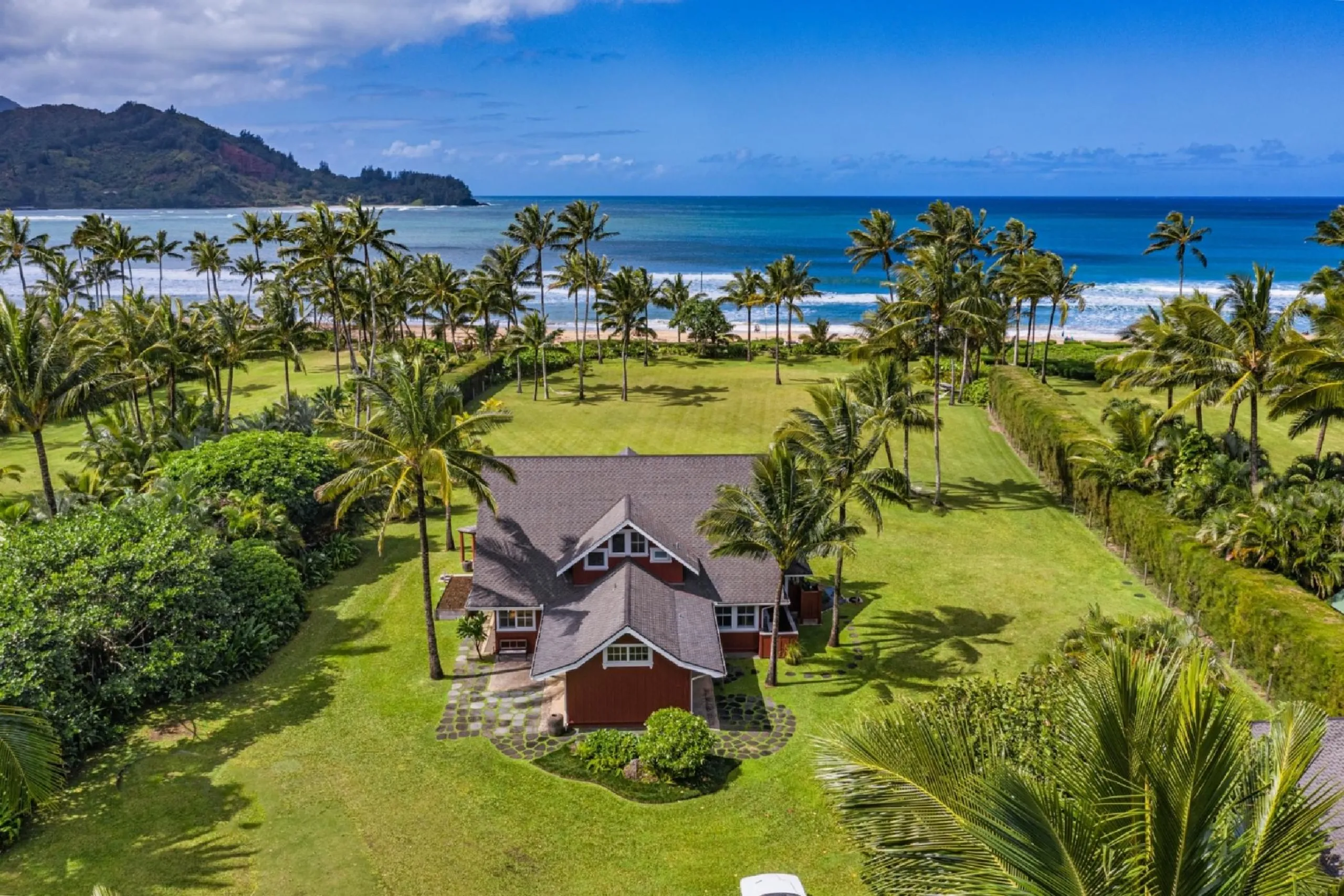 Villa setting in Kauai