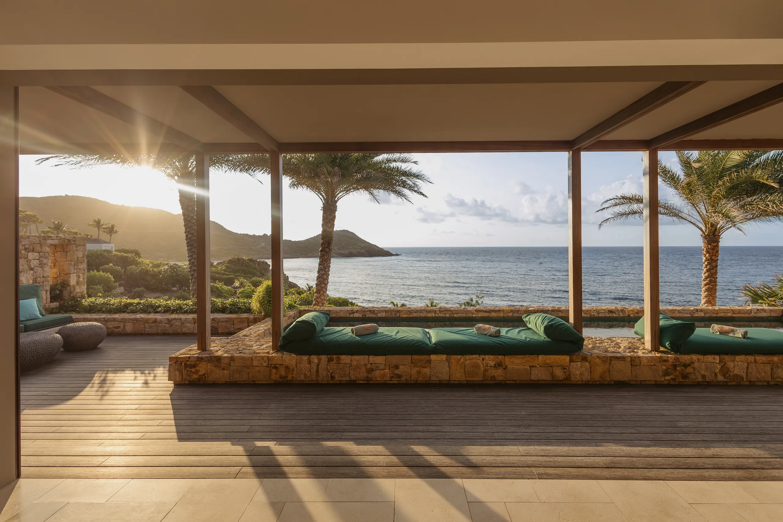 Sleek Toiny Hillside Villa with Private Pool & Sweeping Ocean Views — photograph 3