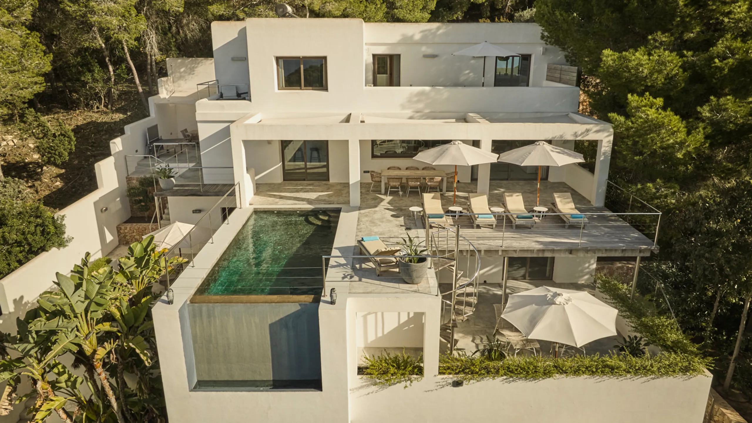 Deluxe Comfort Retreat with private pool and Spectacular Sea Views, Ibiza