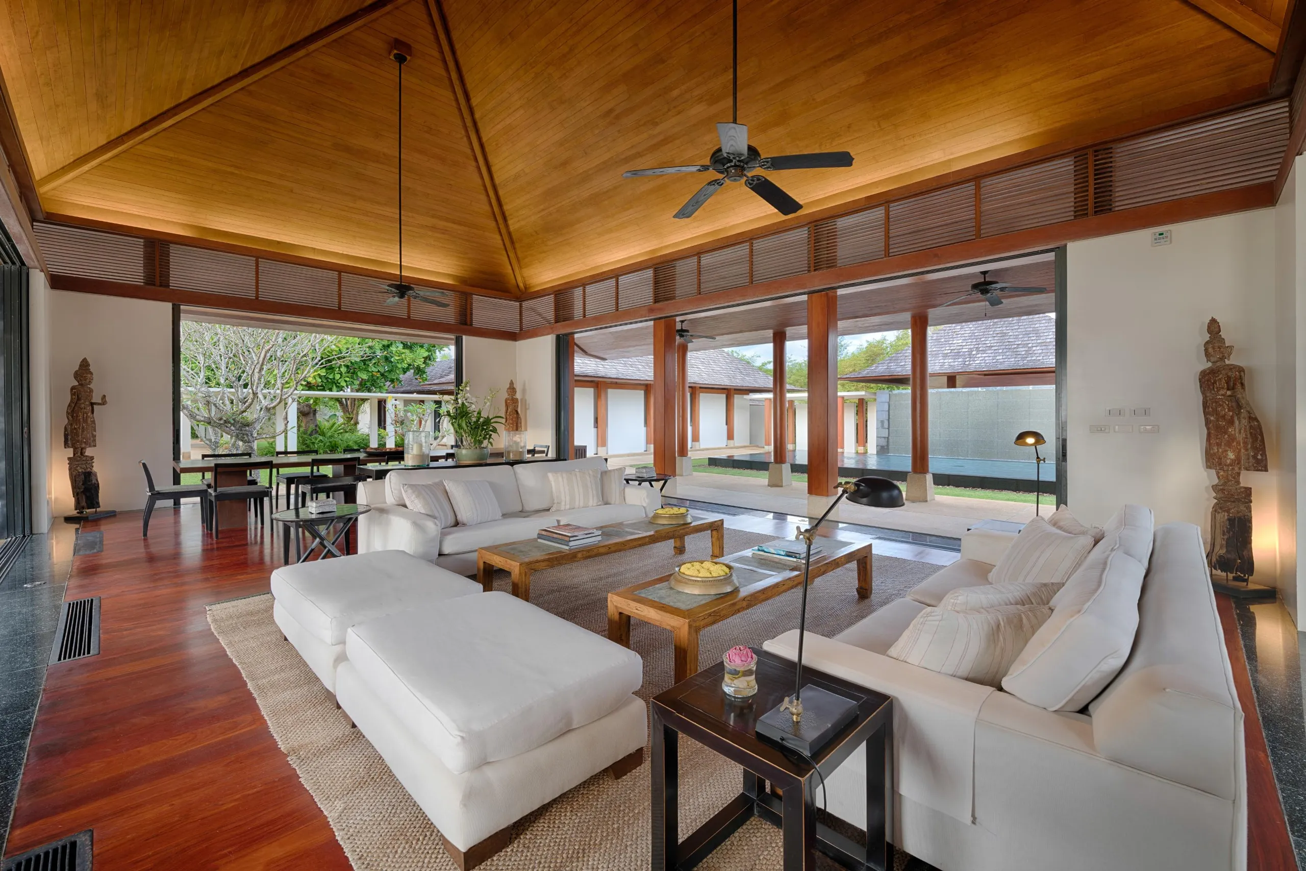 Prestige 7BR Oasis with Thai-inspired pavilions, 25 meter Pool and Garden Views — photograph 6