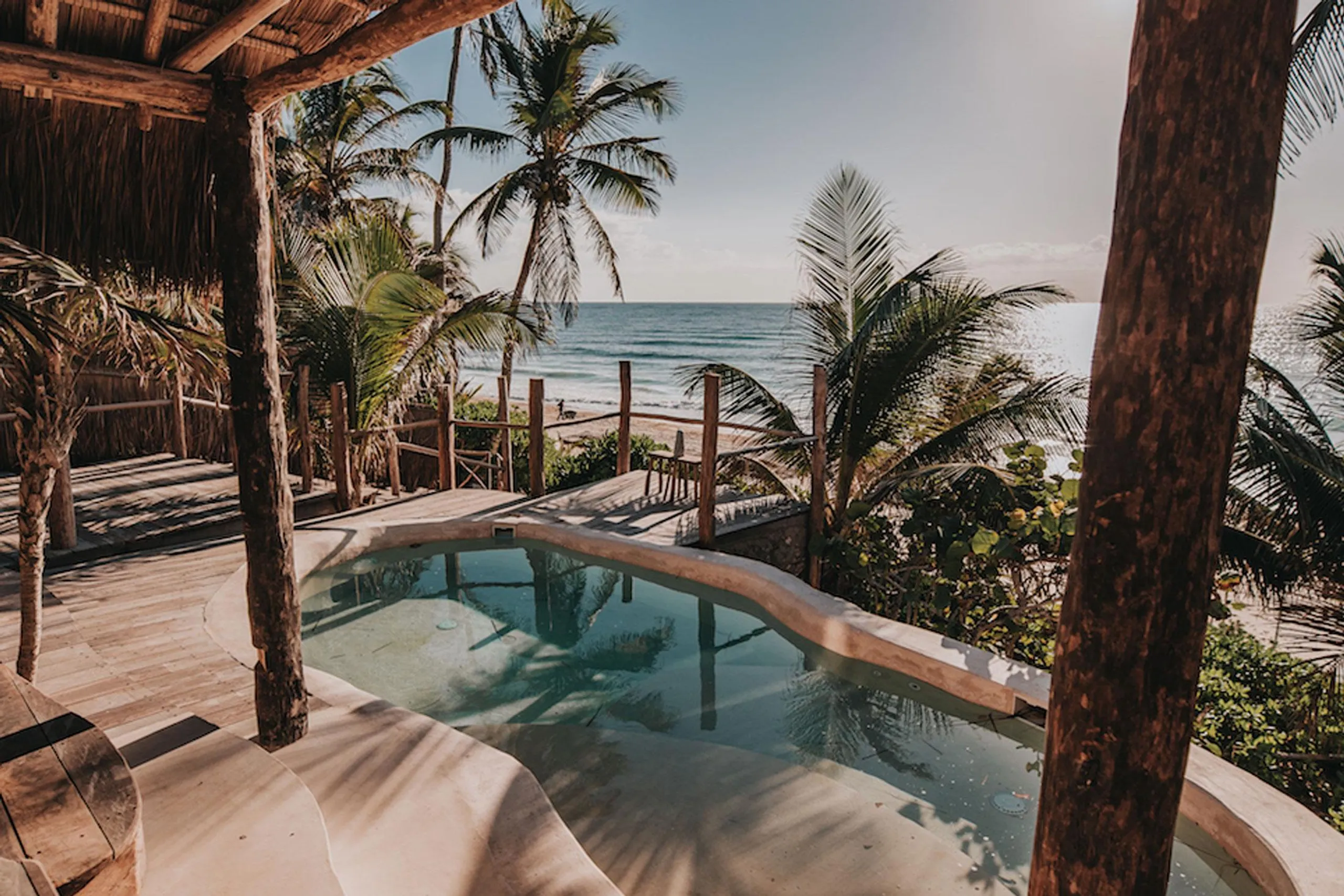Tulum Beach Retreat with Private Plunge Pool and Gorgeous Ocean Views — photograph 4
