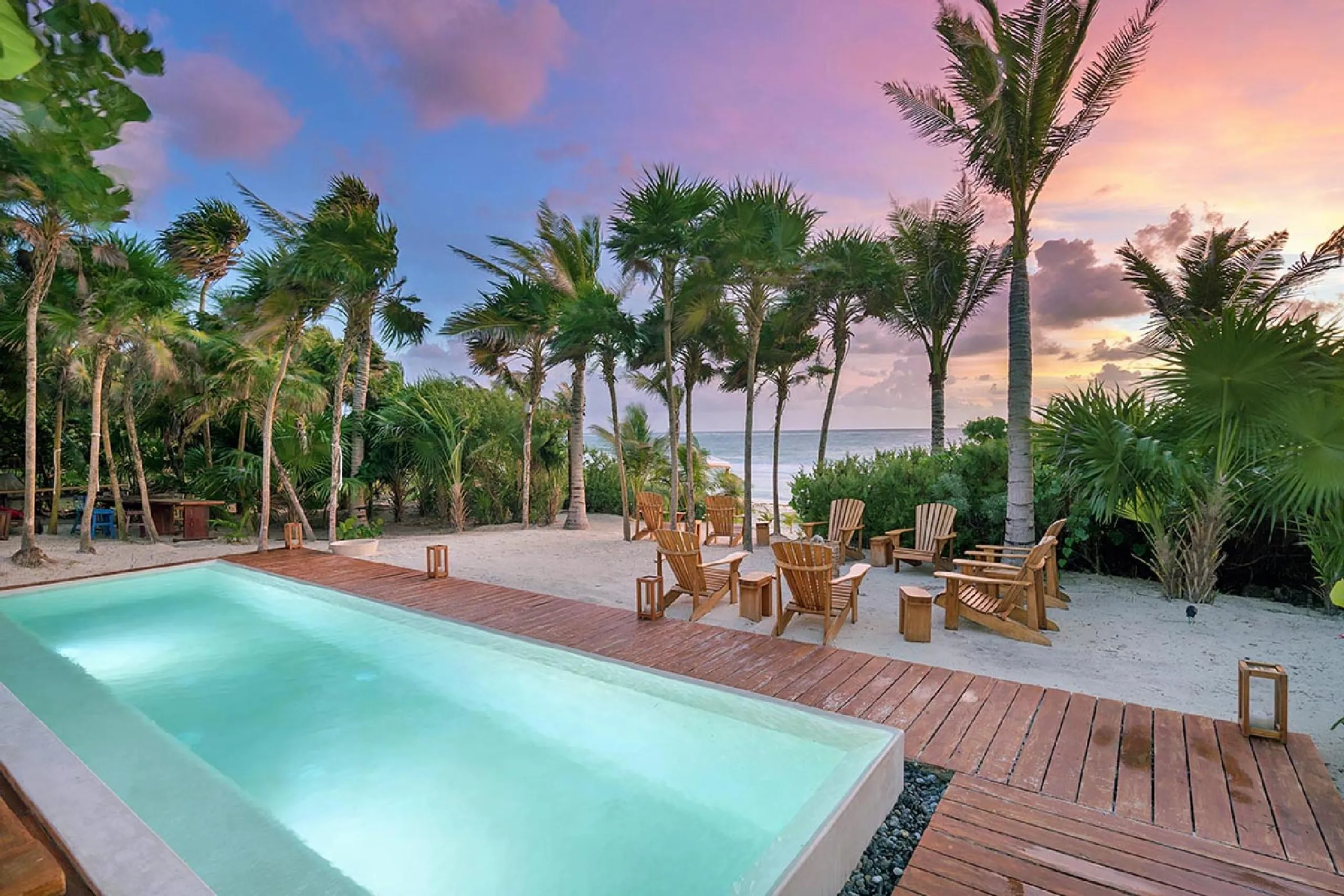 Private Oceanfront Sian Kaan Luxury Retreat with Plunge Pool and Ocean Views — photograph 4