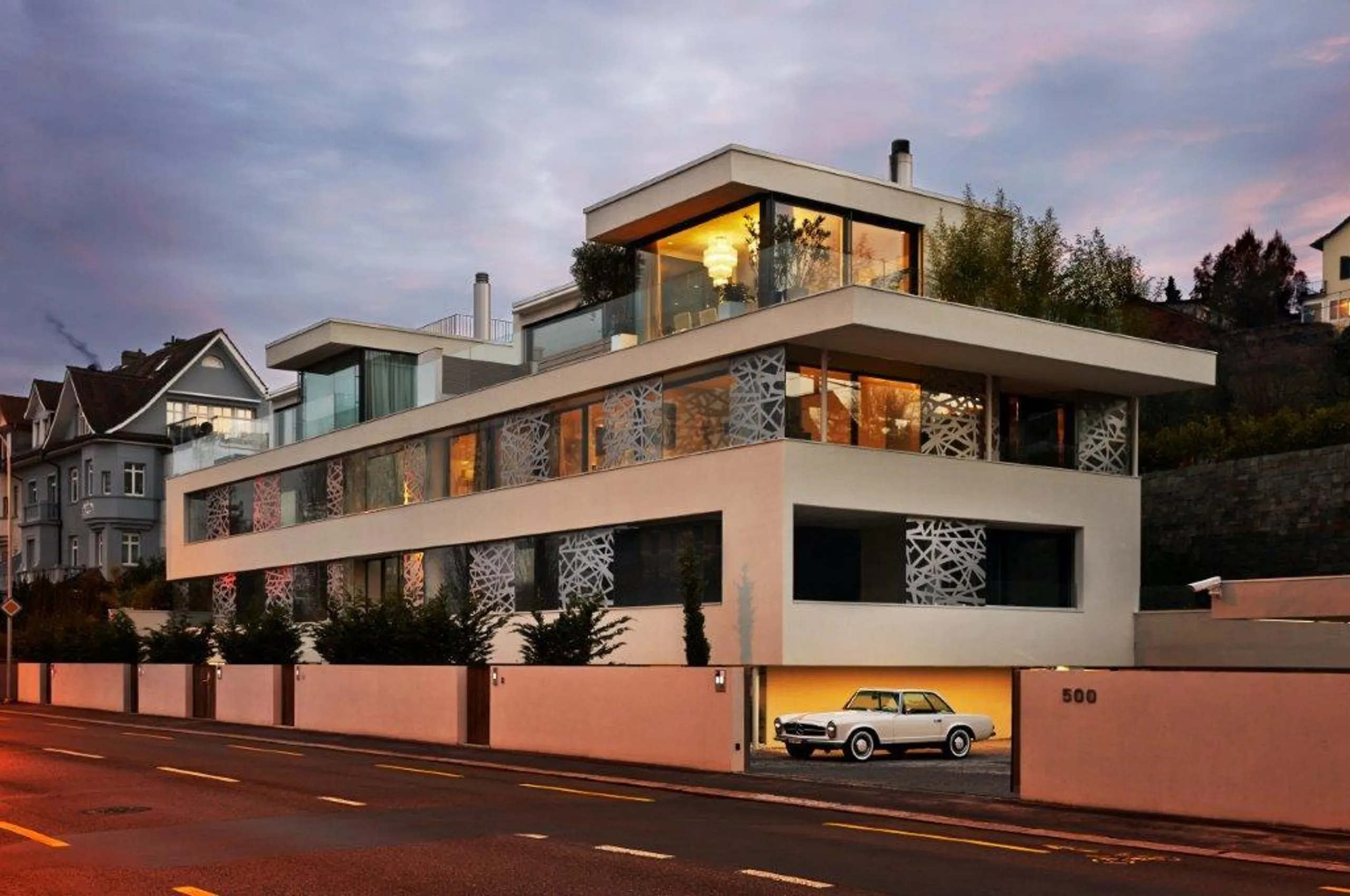 Relaxing Luxurious Penthouse with Stunning and Panoramic View of Lake Zurich and the Alps, Featured Property