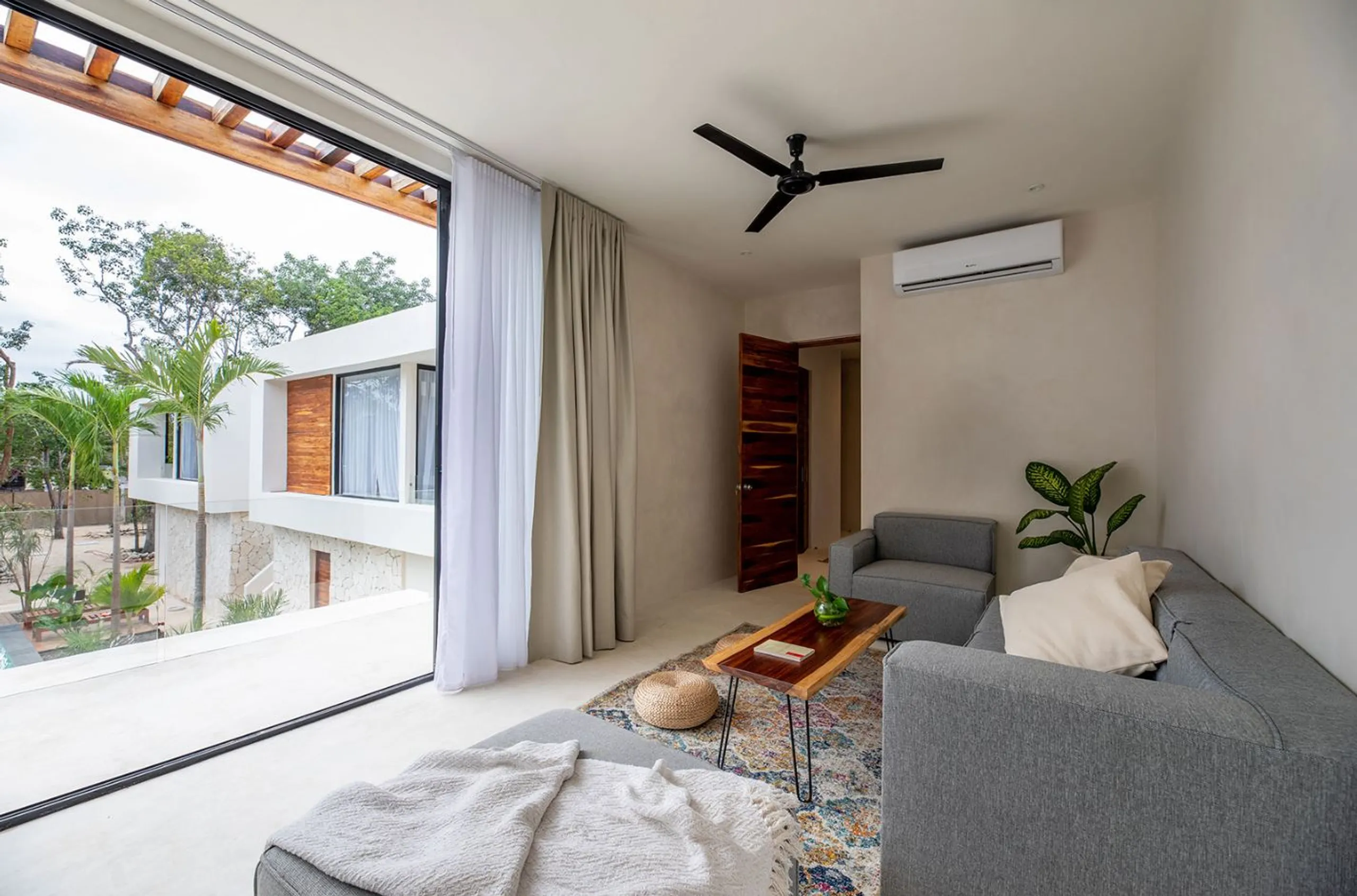 Contemporary U-Shaped Villa in Tulum with 5 Private Plunge Pools & Garden — photograph 9