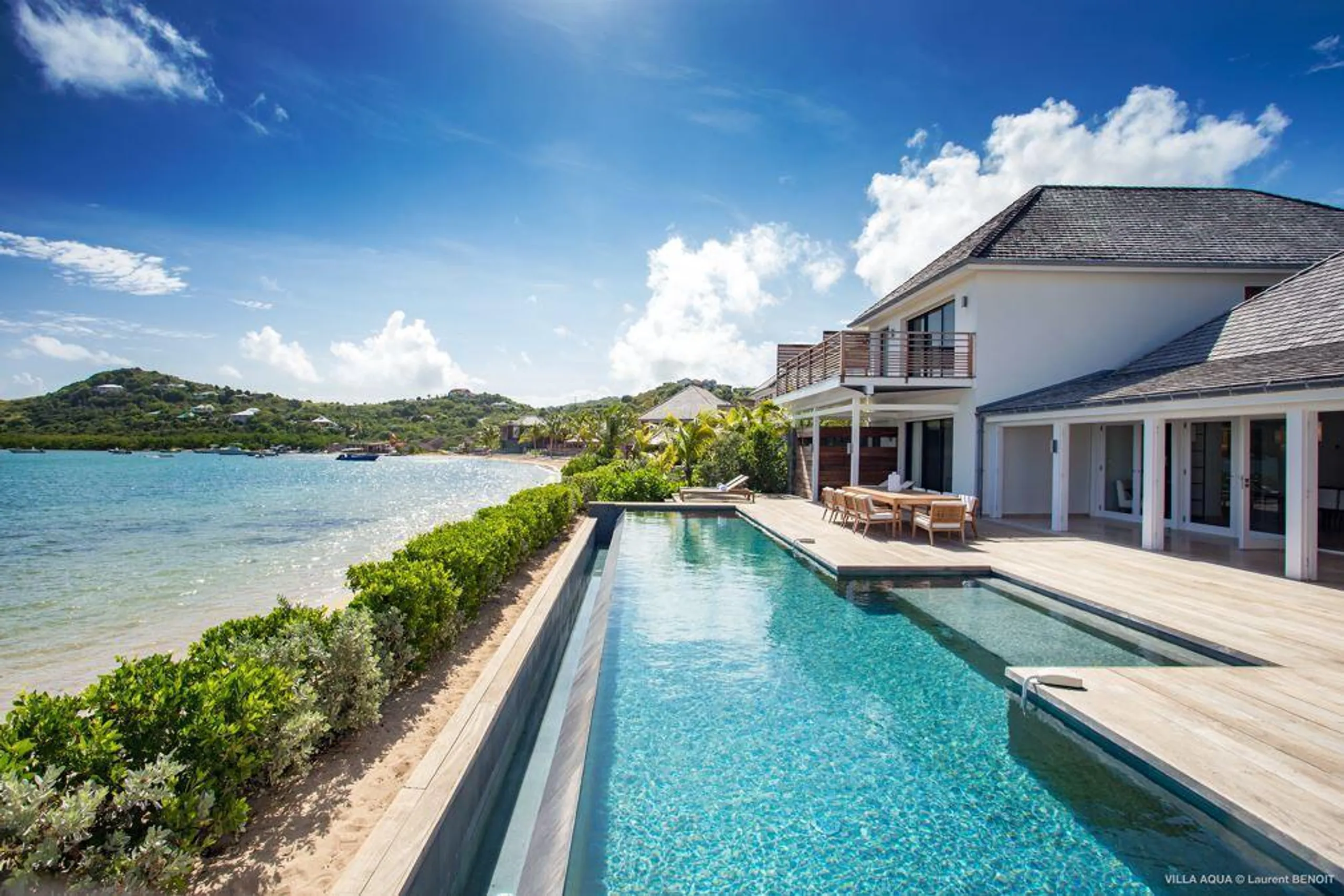 Exceptional Beachfront Villa with Private Pool and Panoramic View of Grand-Cul-de-Sac — photograph 9