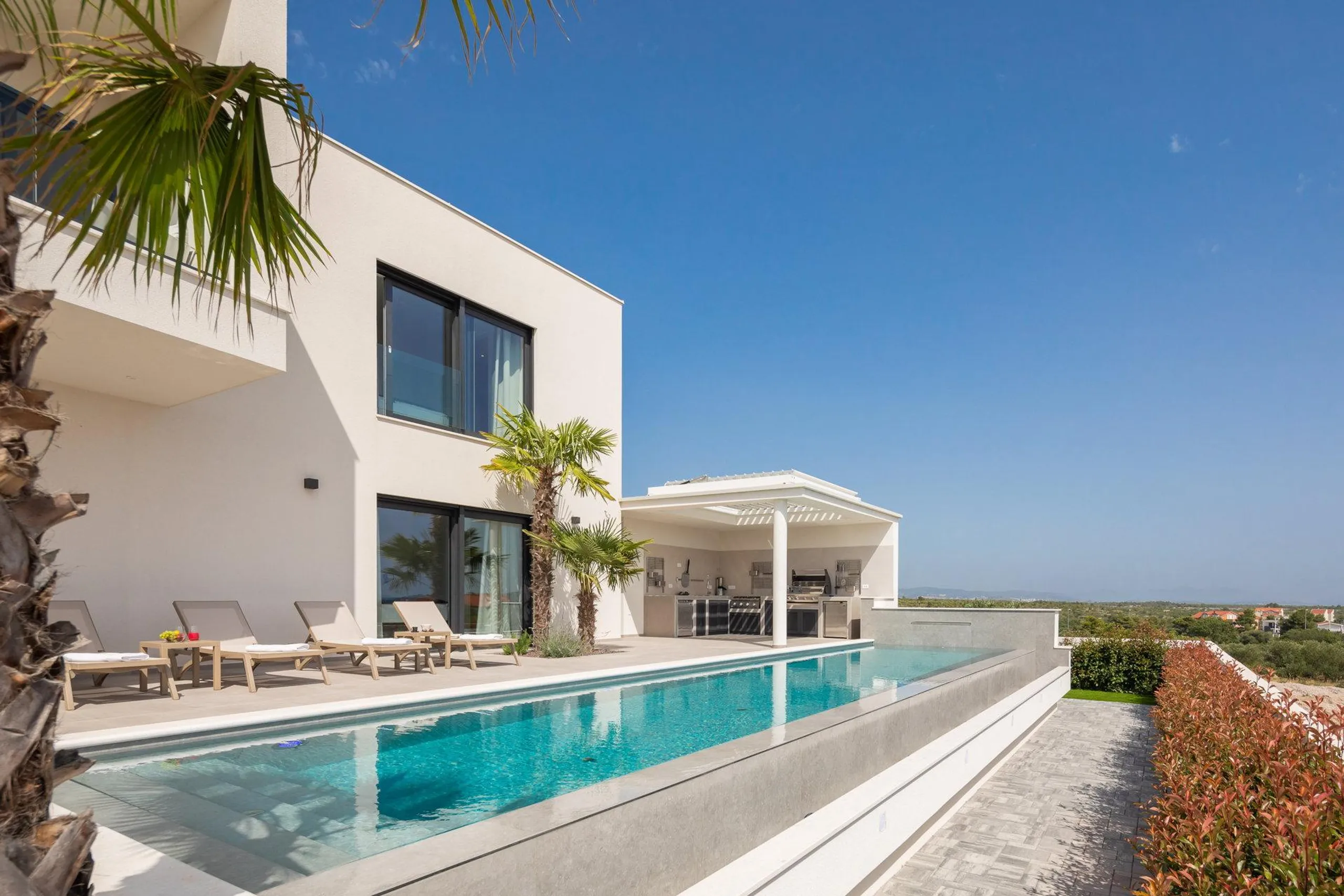 Chic Villa with Pool and Olive Grove Lounge in Scenic Vodice — photograph 8