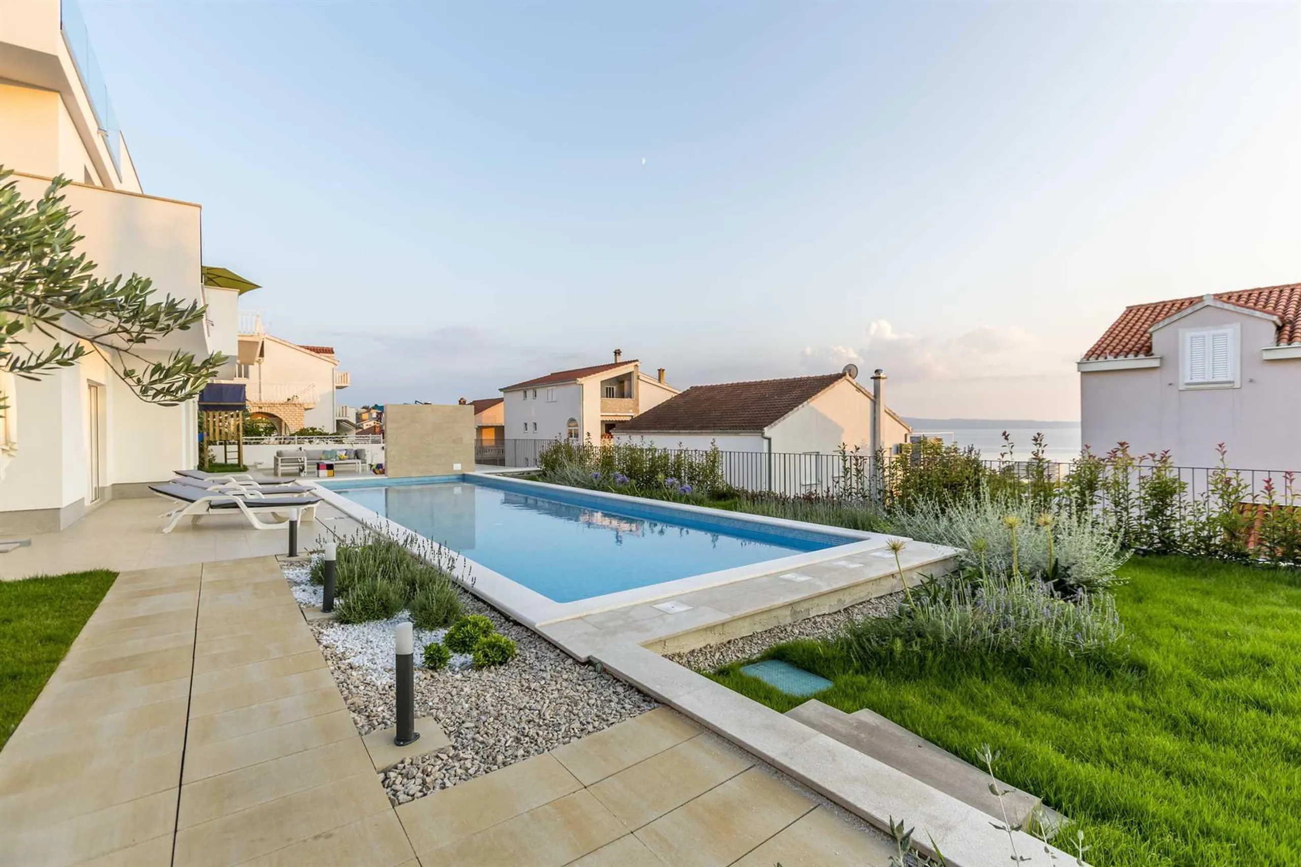 Exquisite Podcelina Villa Haven with Heated Pool, Stunning Views — photograph 2