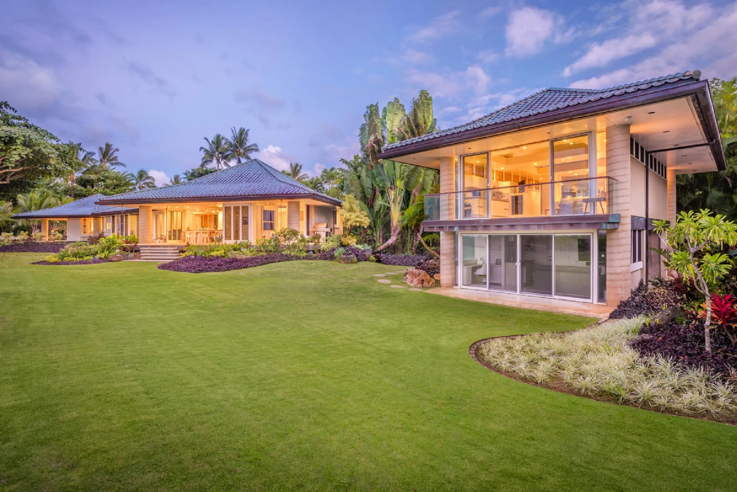 Anini Beach Front Villa with Tropical Ocean Views, Kilauea