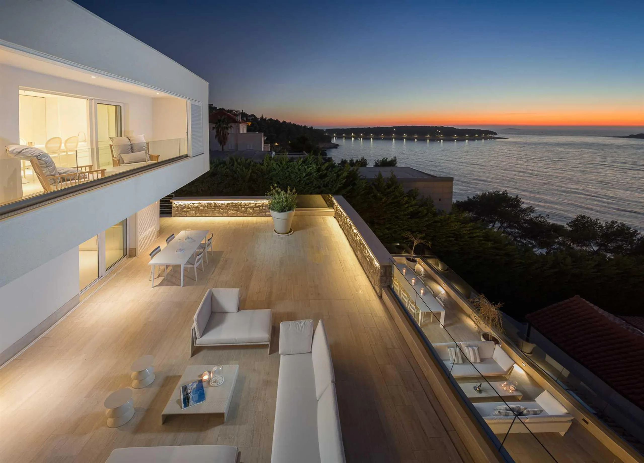 Elegantly Appointed Villa in the Center of Primošten with Large Private Swimming Pool, and Views of Mediterranean Greenery and Infinite Sea, Primosten