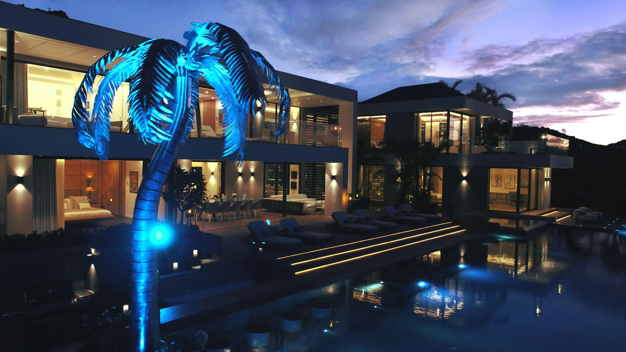 Contemporary Architectural St Jean Estate with Infinity Pool and Amazing Views — photograph 12