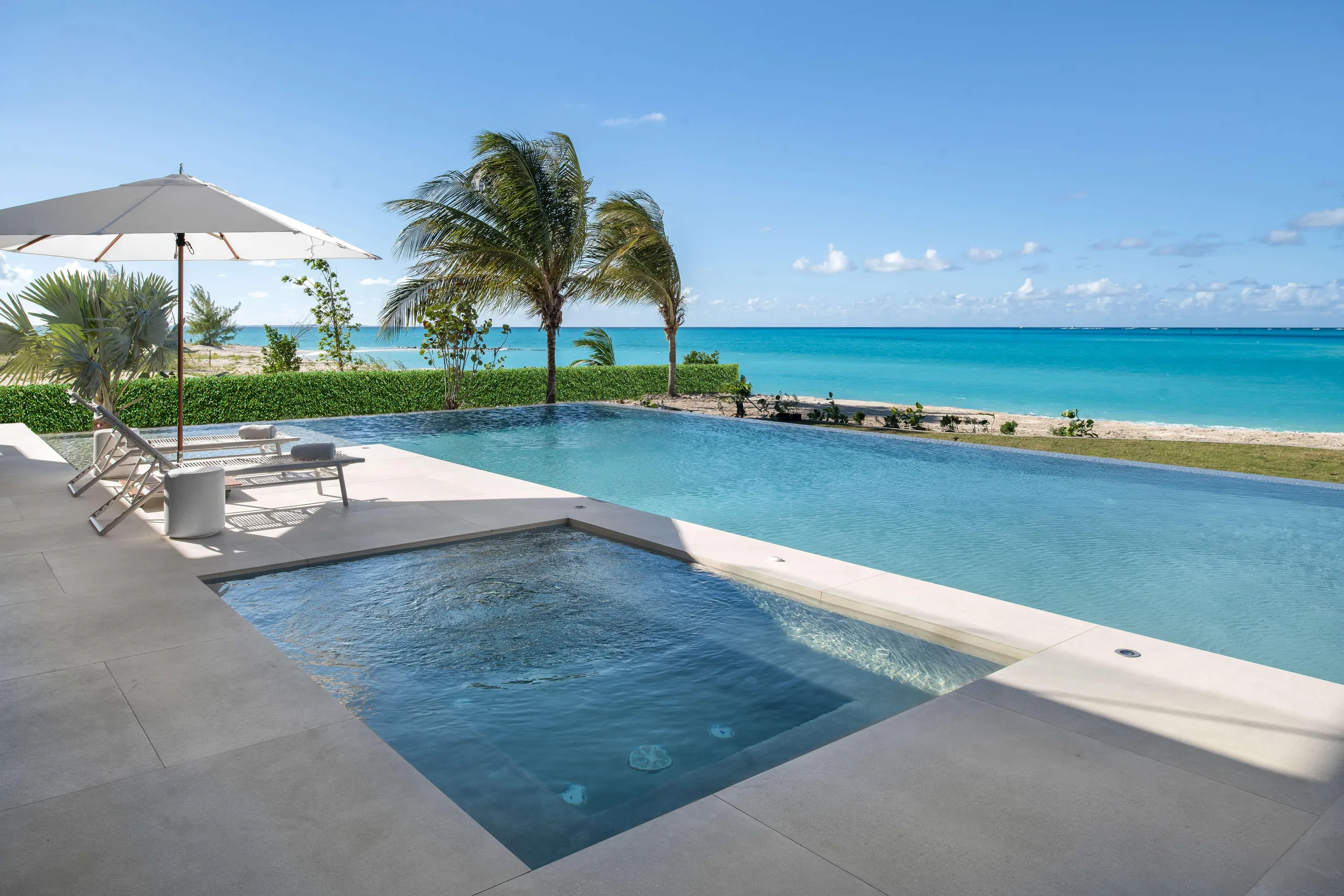 Plush and Artisinal Grace Bay's Finest Villa with Private Pool and Wraparound Views — photograph 4