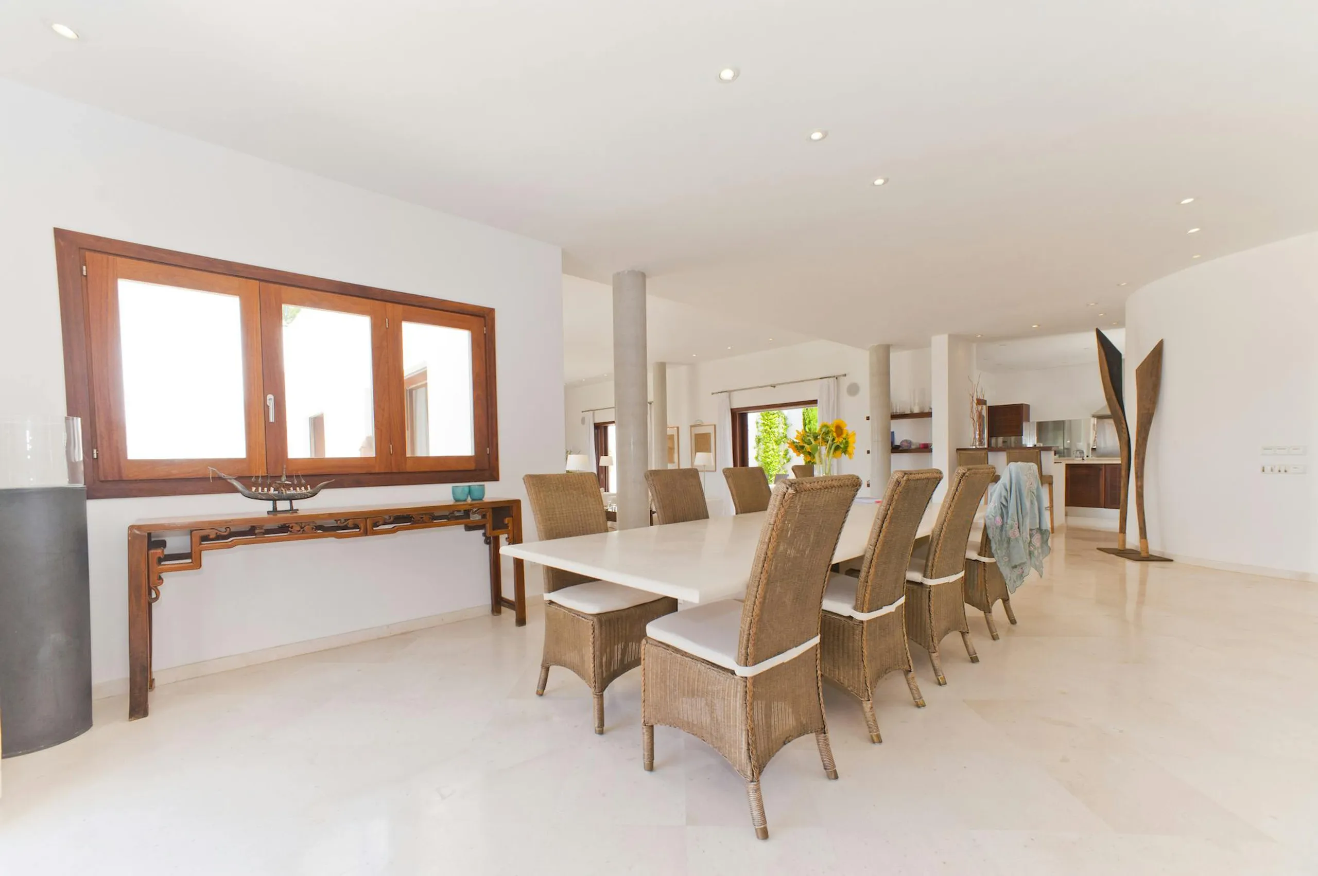 Radiant Oceanview Villa in Ibiza with Private Pool and Playground — photograph 11