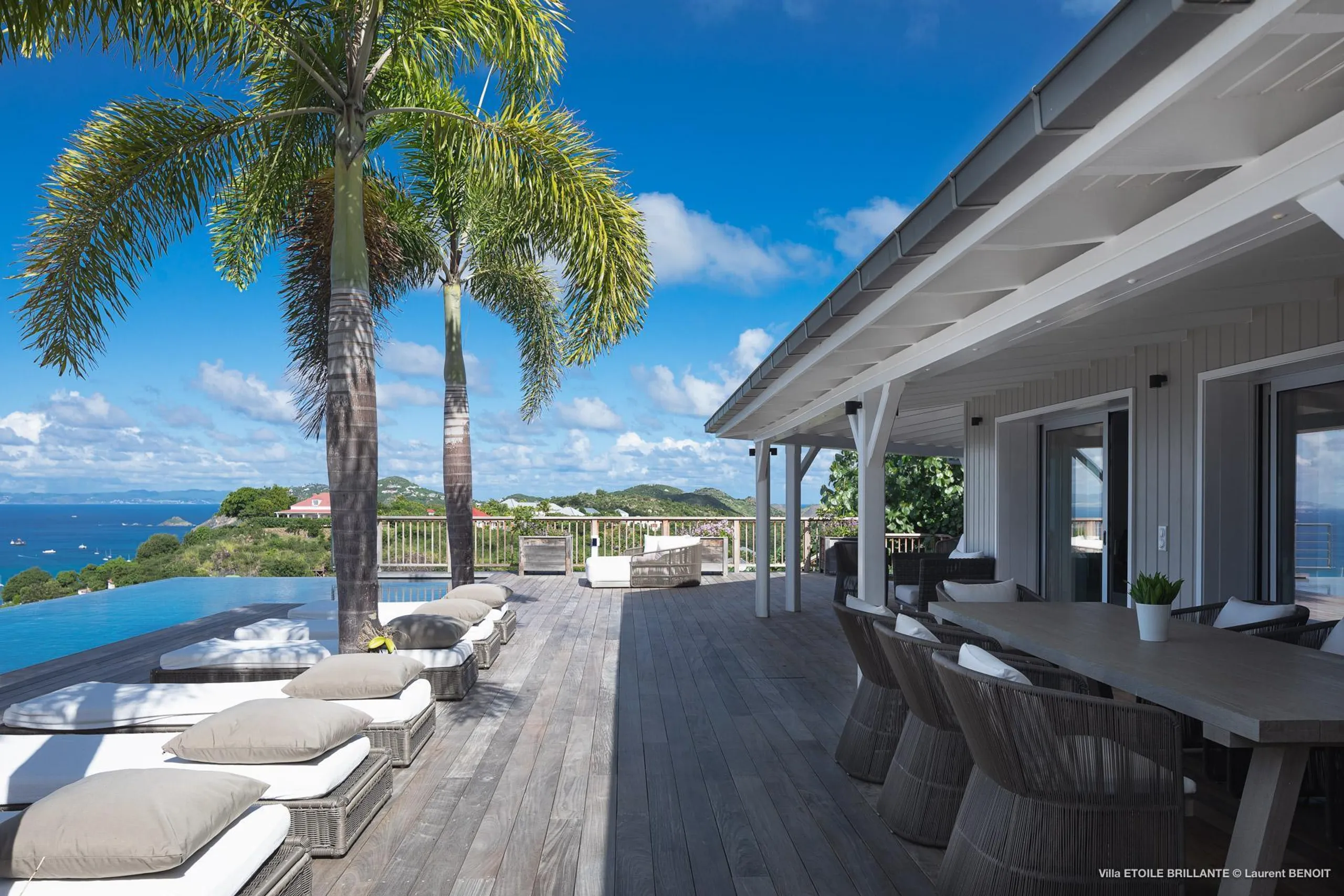 Chic Seaview Villa with Infinity Pool and Jacuzzi, St. Barts