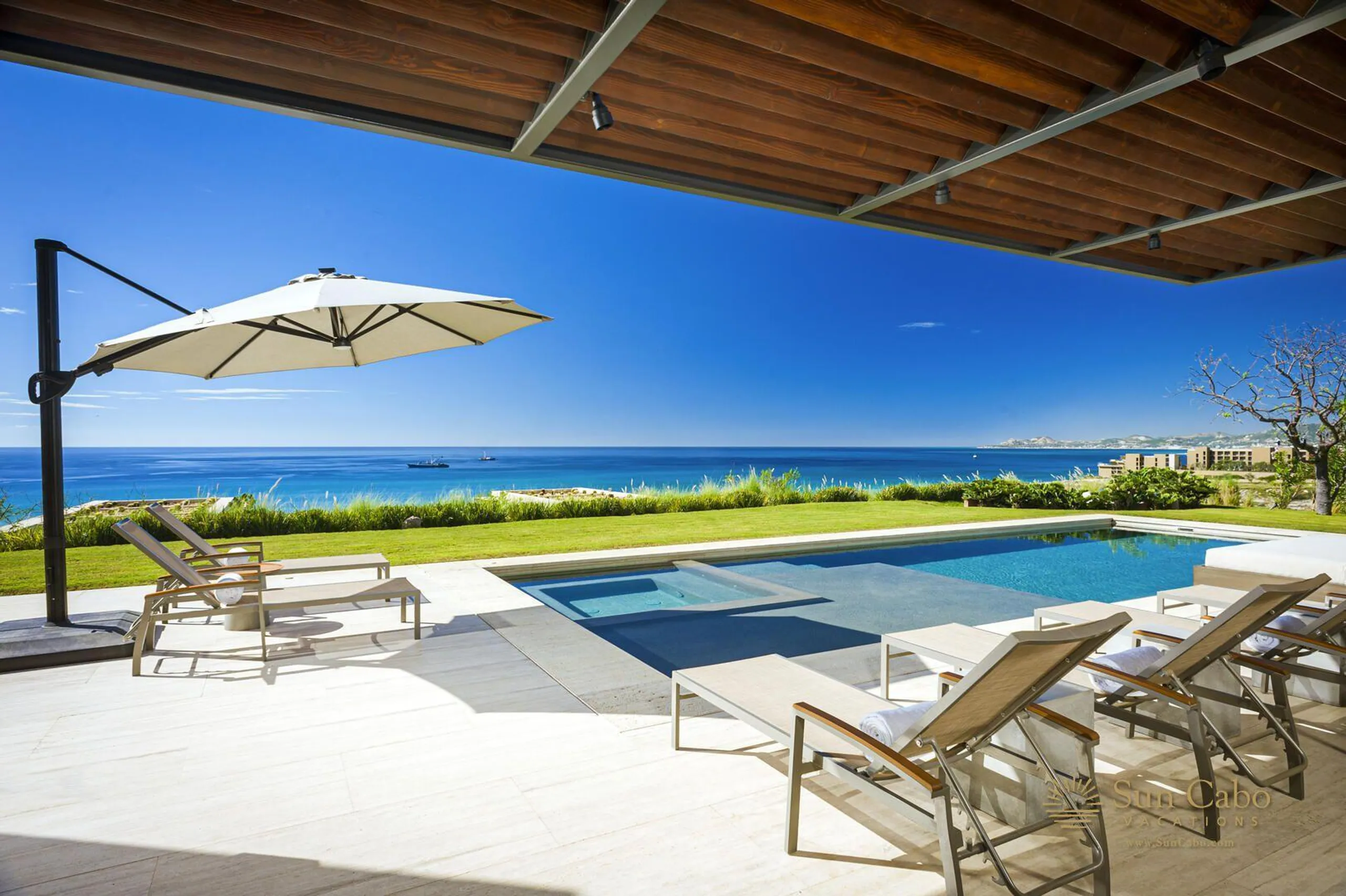 Architectural Puerto Los Cabos Ocean View Estate with Private Pool — photograph 3