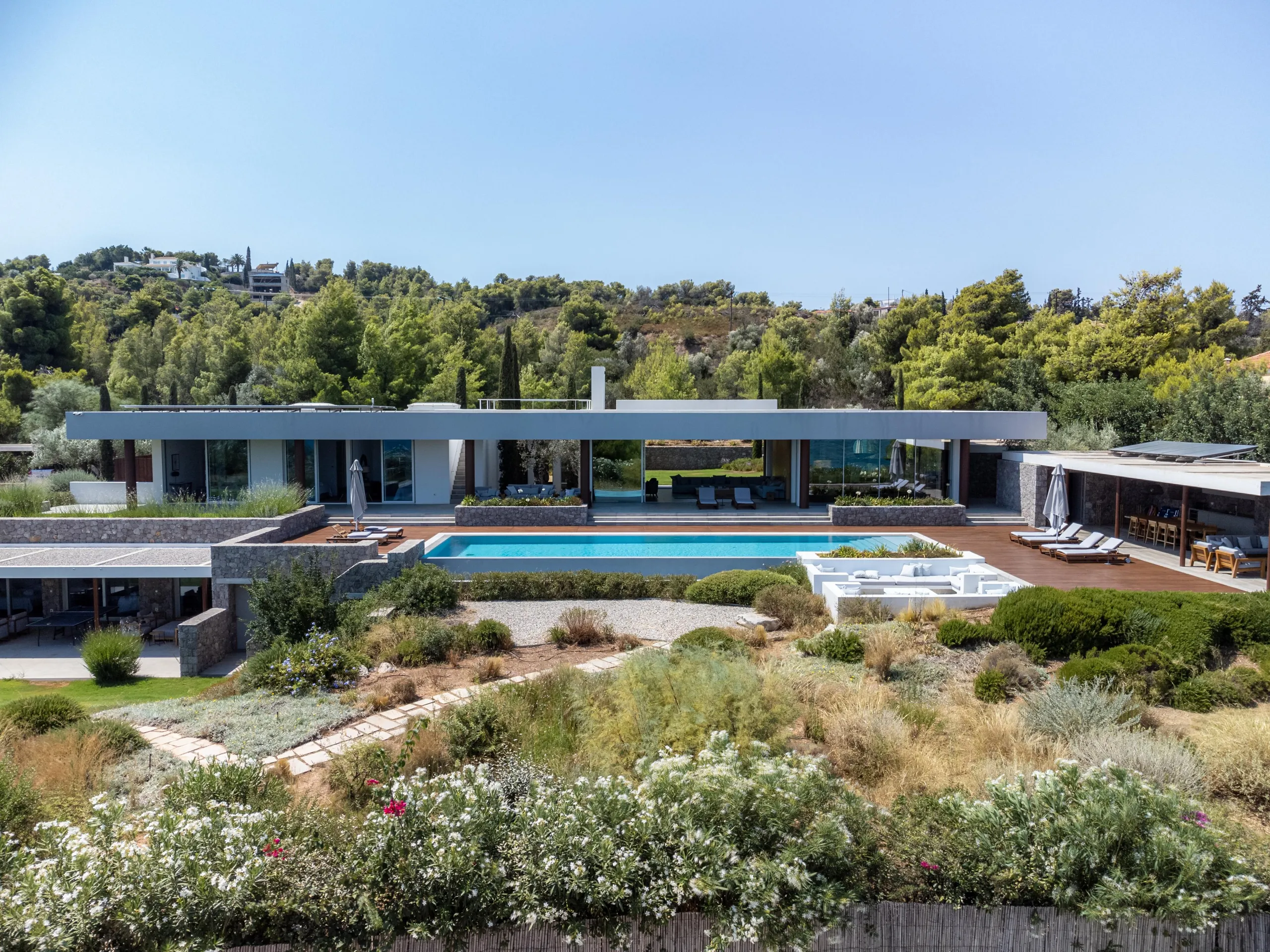 Sensational New-Built Villa with Infinity Pool, Unique Architectural Design and Exceptional Sea View, Porto Heli