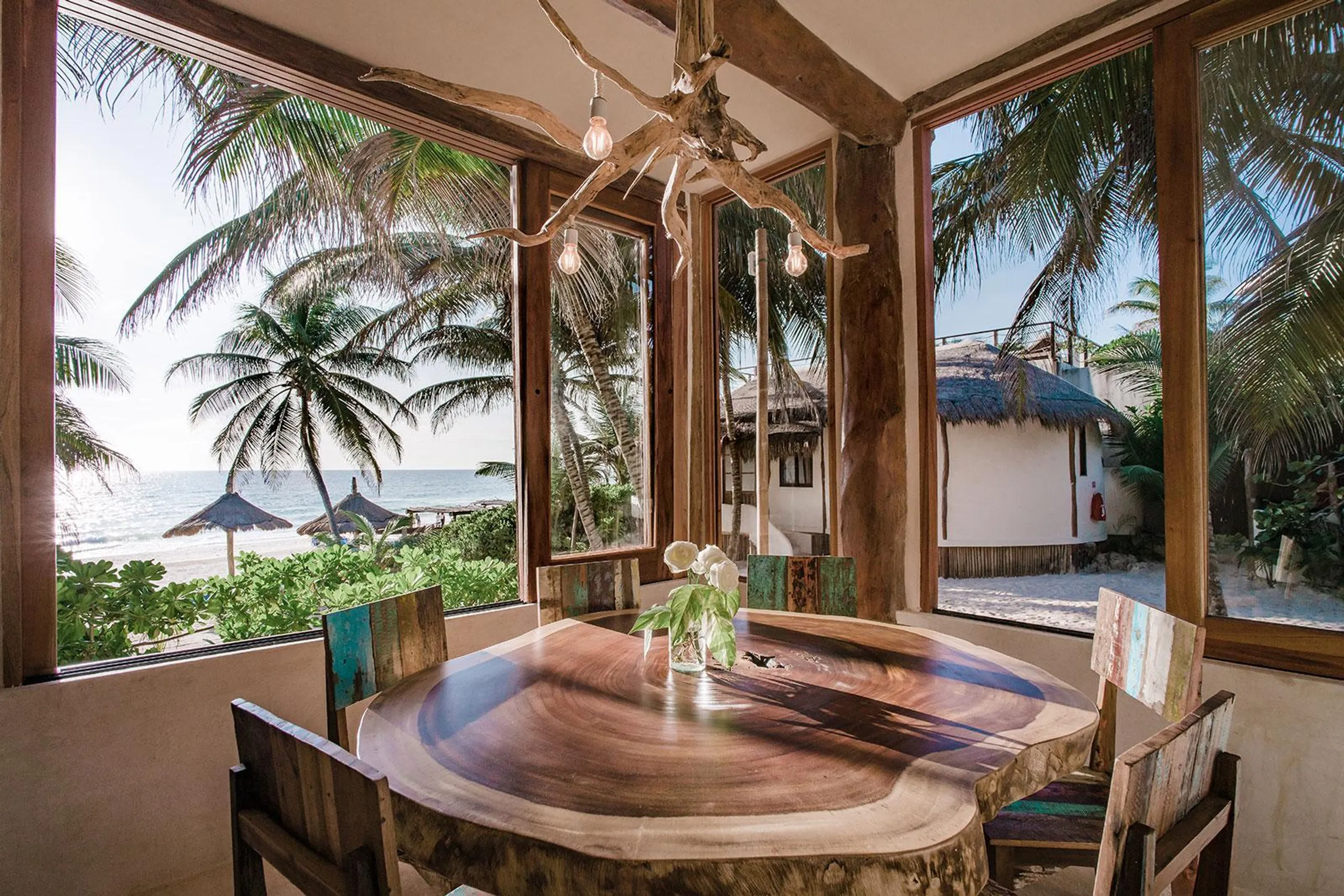 Tulum Beach Front Compound with Private Pool and Beach Front Access — photograph 12