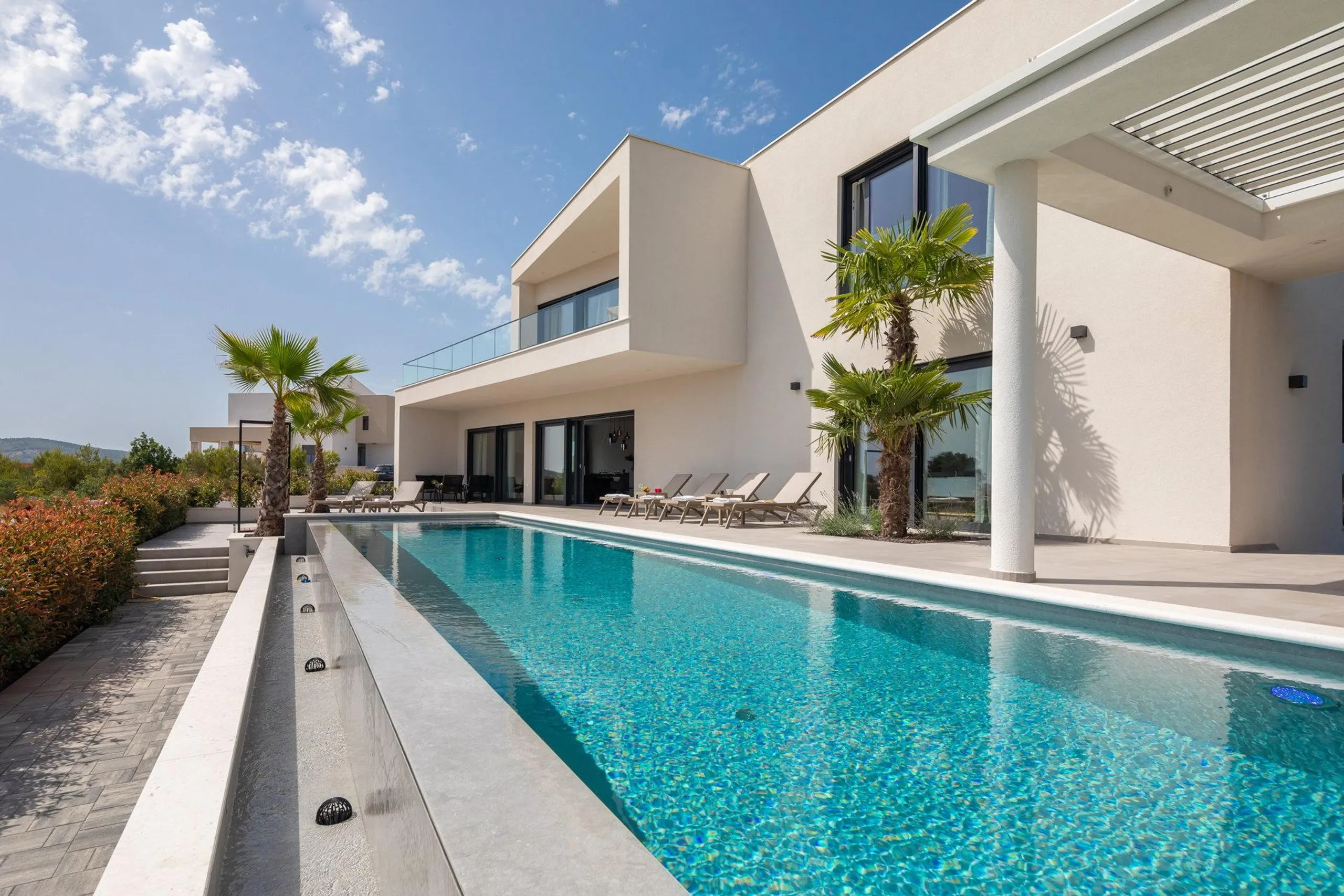 Chic Villa with Pool and Olive Grove Lounge in Scenic Vodice — photograph 3
