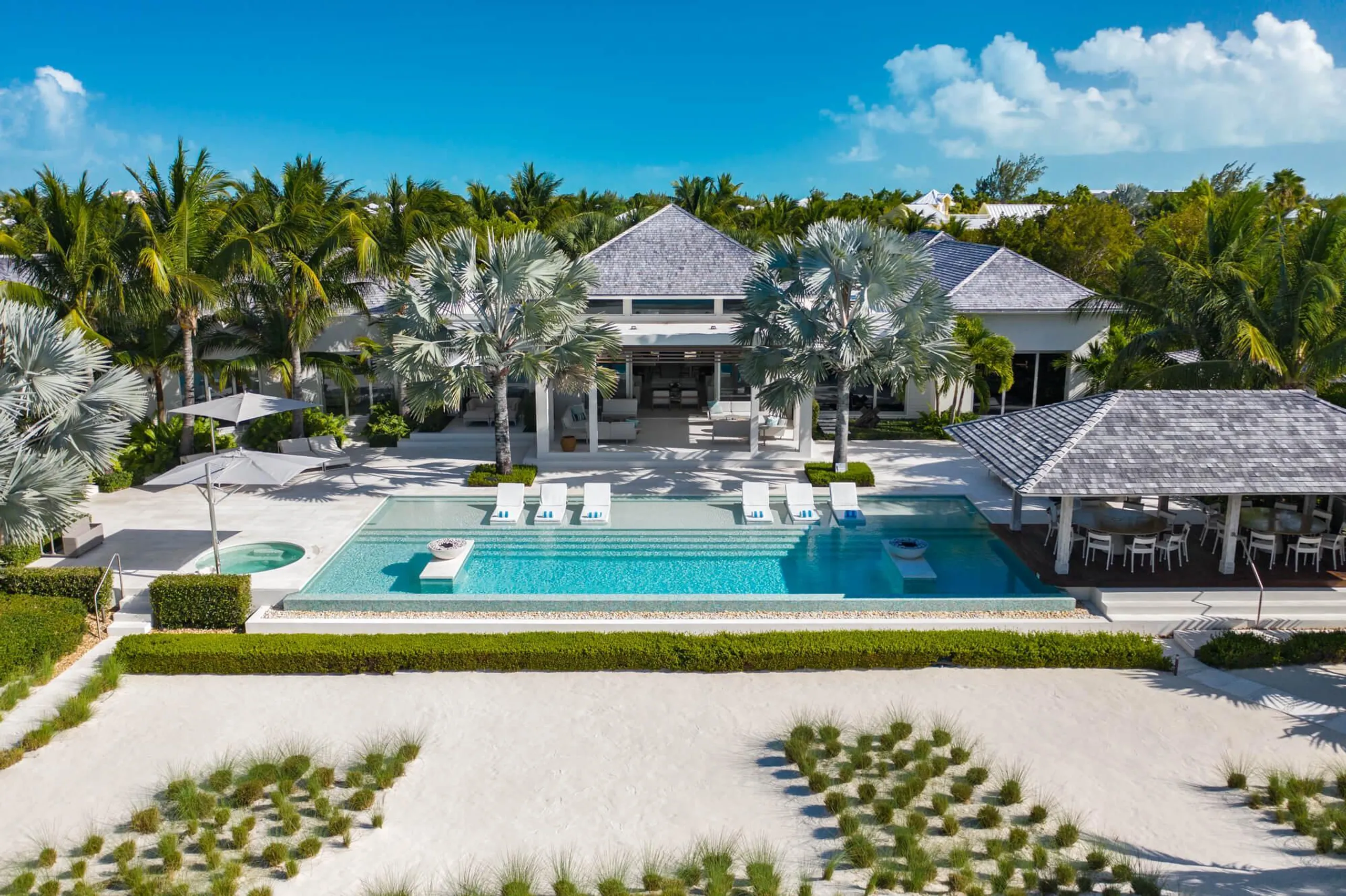 Grace Bay Delight Ultra Luxe Ocean Front Estate with Private Pool — photograph 6