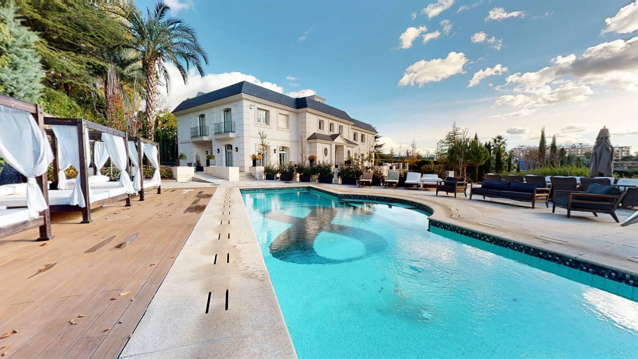 Captivating European Styled 3-Story Villa in Madrid's Exclusive Neighborhood, Madrid