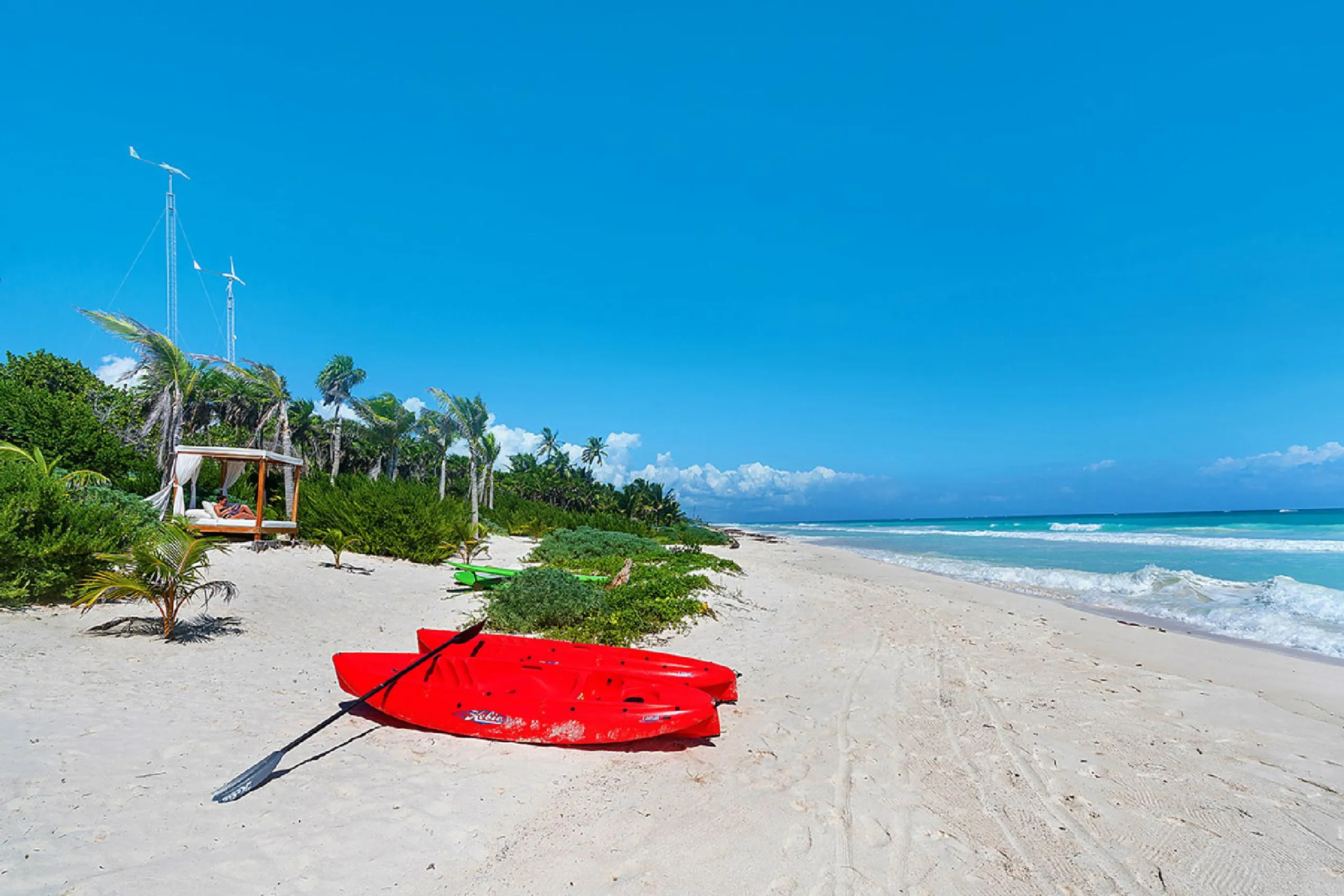 Private Oceanfront Sian Kaan Luxury Retreat with Plunge Pool and Ocean Views — photograph 7