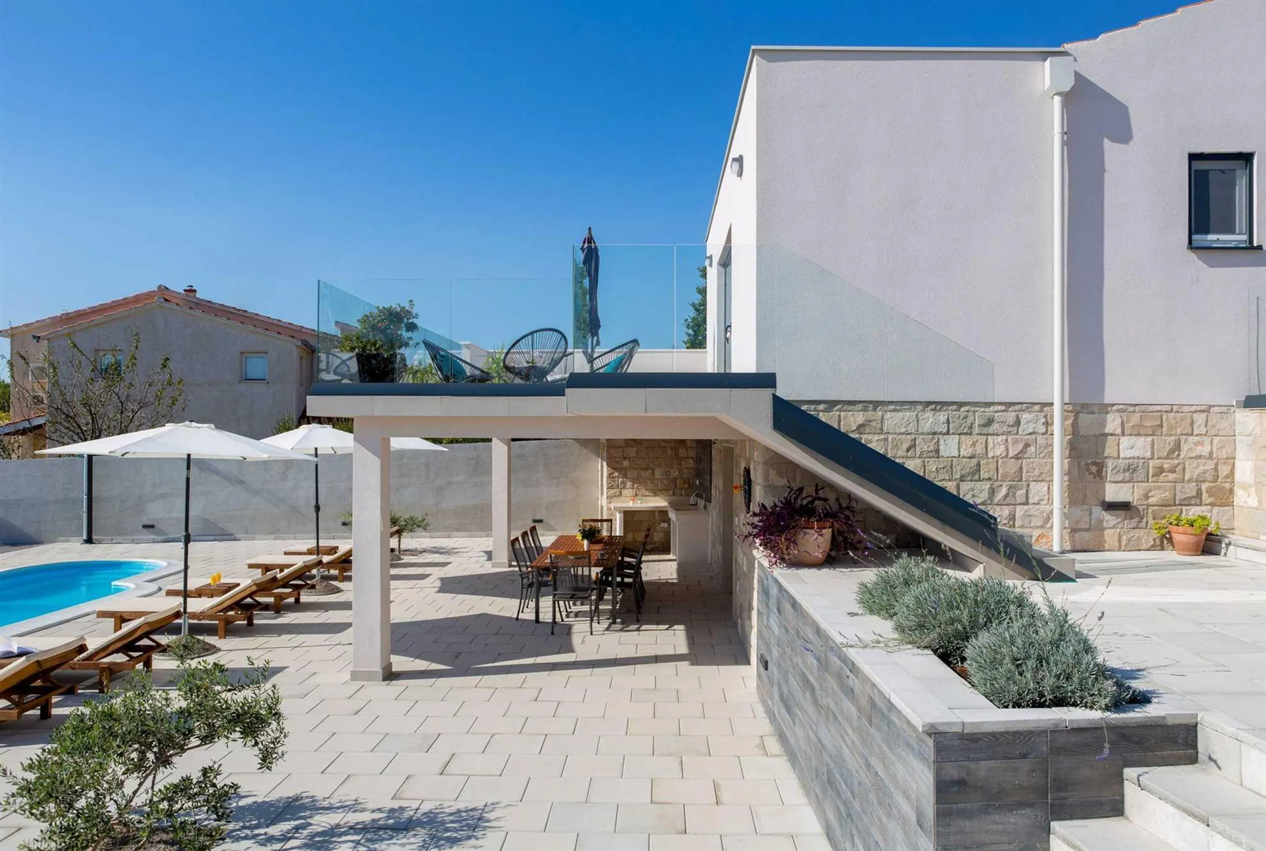 Stylish Adriatic Sea Villa with Private Pool and Amazing Views — photograph 5