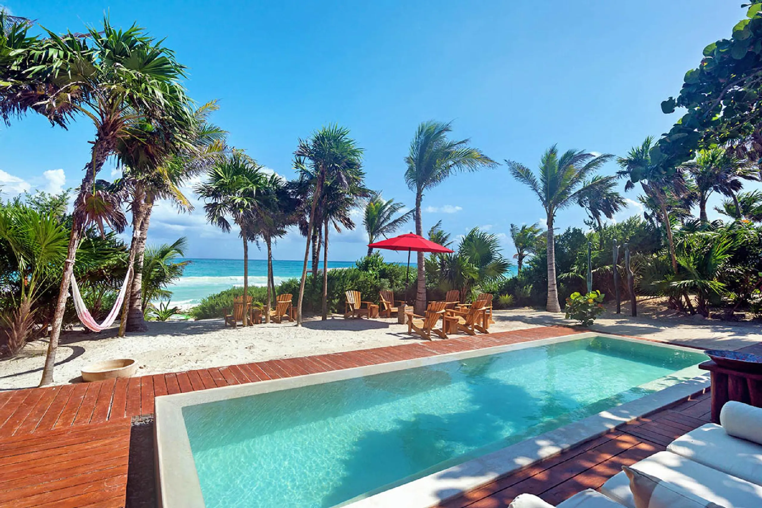 Private Oceanfront Sian Kaan Luxury Retreat with Plunge Pool and Ocean Views — photograph 5