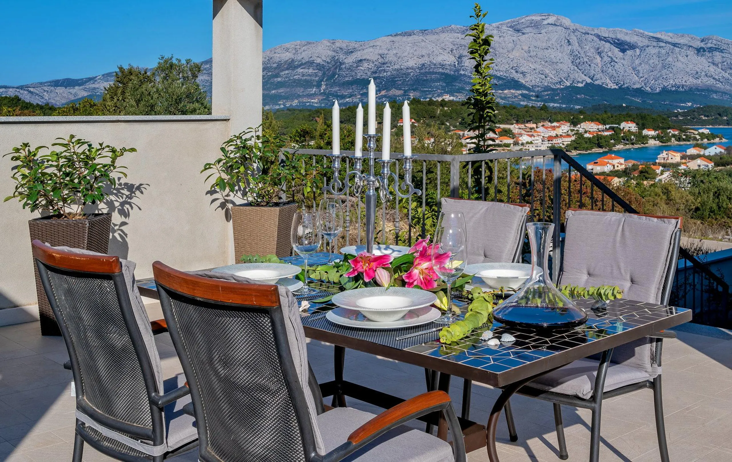 Ornate Villa with Pool and Panoramic Views in Lumbarda, Korcula — photograph 8