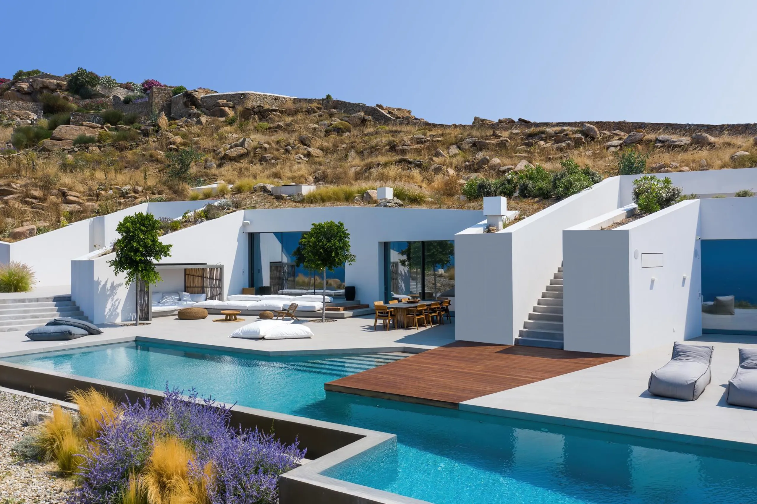 Secluded Mykonos Serene Seaview Retreat Paradise, Mykonos