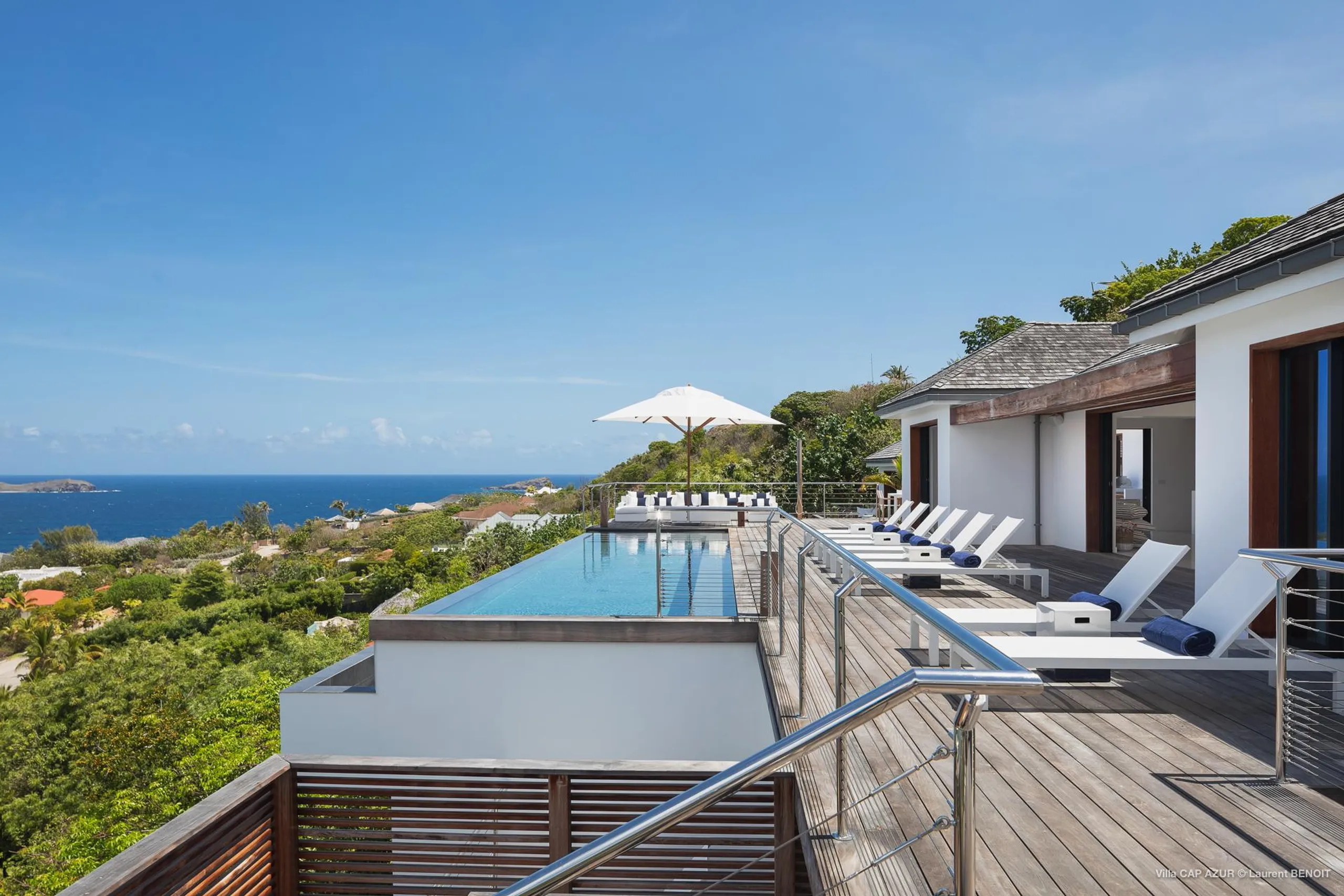 Elegant Point Milou Estate with Infinity Pool, Gustavia