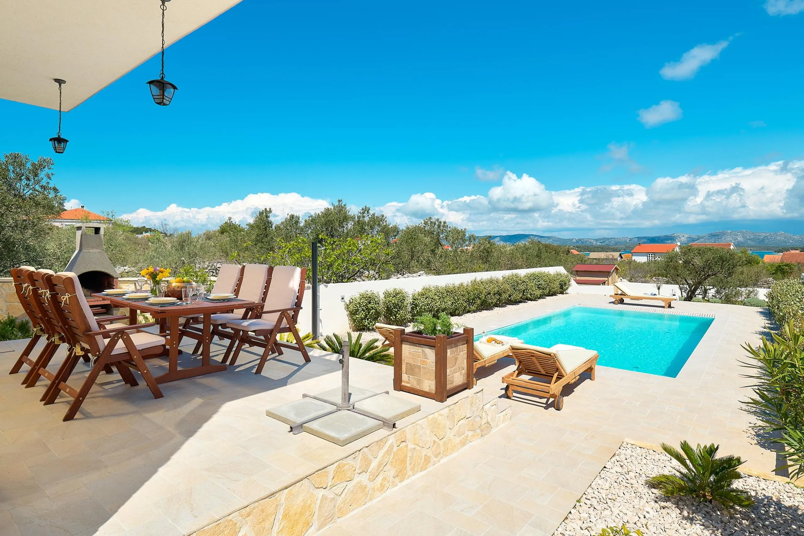 Charming Stone Villa with  Private Pool and Terrace on Murter Island — photograph 3