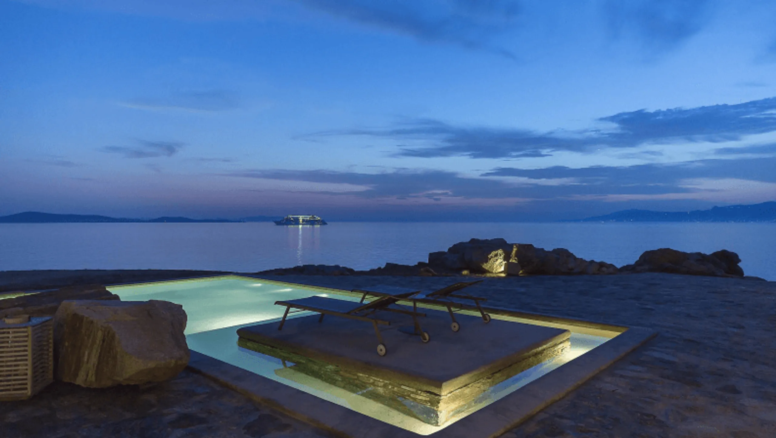 Enchanting Mykonos Sanctuary with Private Pool and Spectacular Views — photograph 9