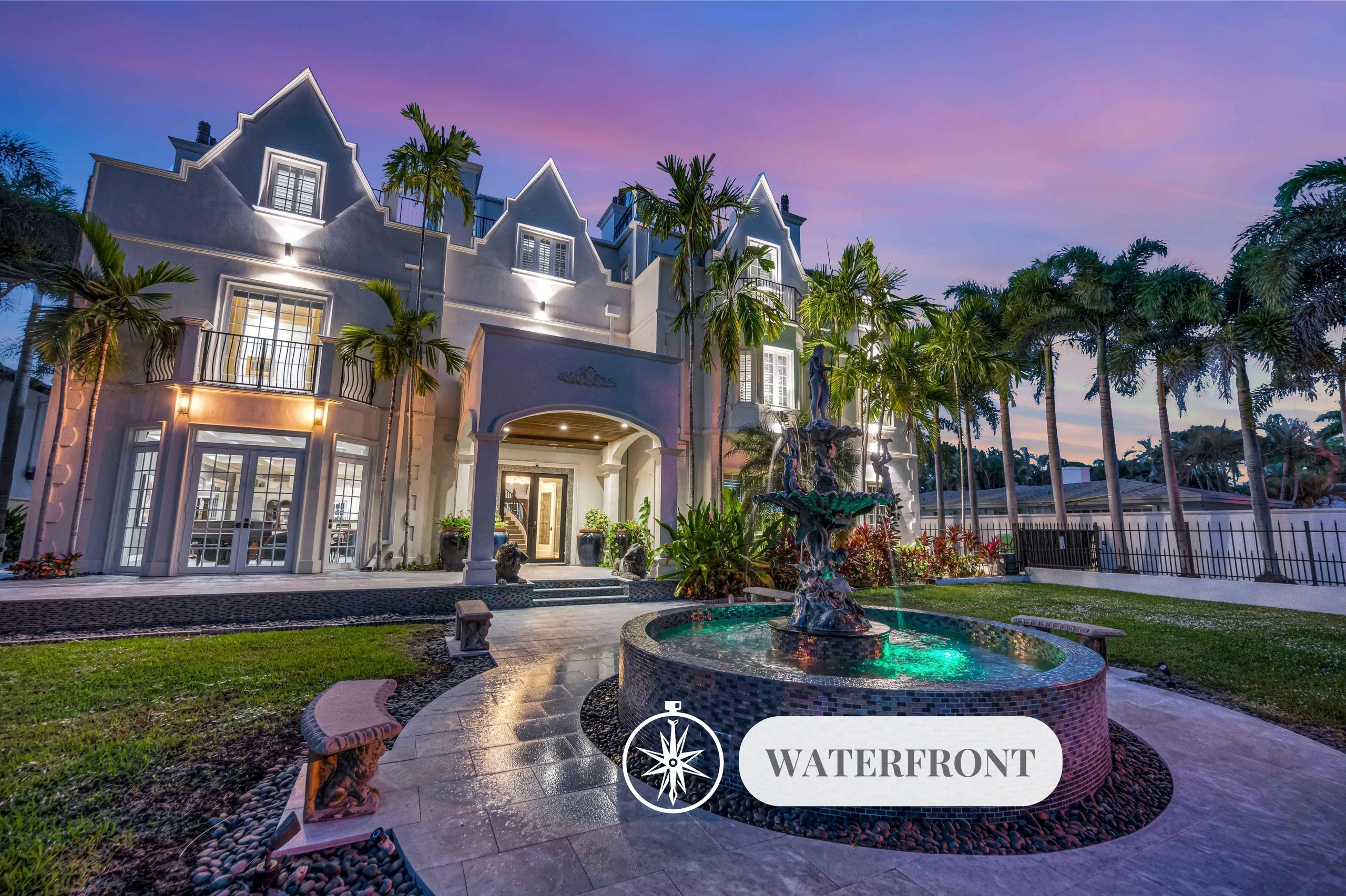 Majestic Contemporary Castle with Canal View & Access and Living Greenhouse, Fort Lauderdale