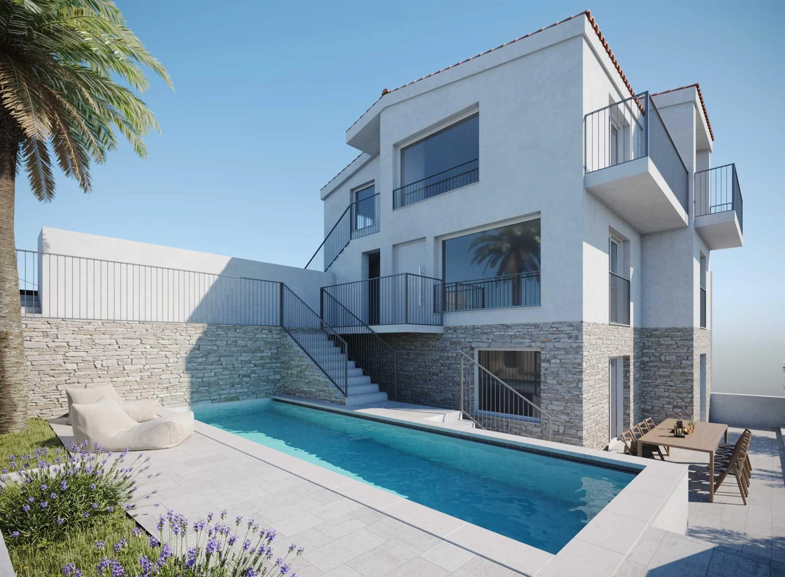 Plush Seaside Villa with Heated Pool, Rogoznica