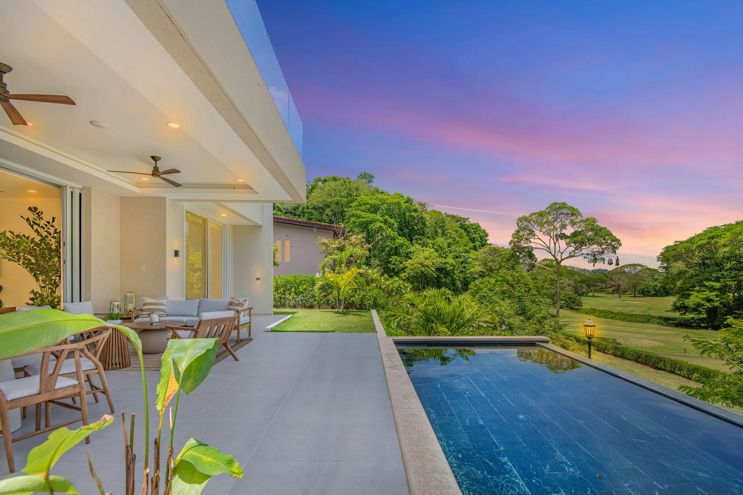 Elegant Costa Rican 4-Bedroom Villa with Private Pool, Tropical Views and Beach Club Access, Los Suenos