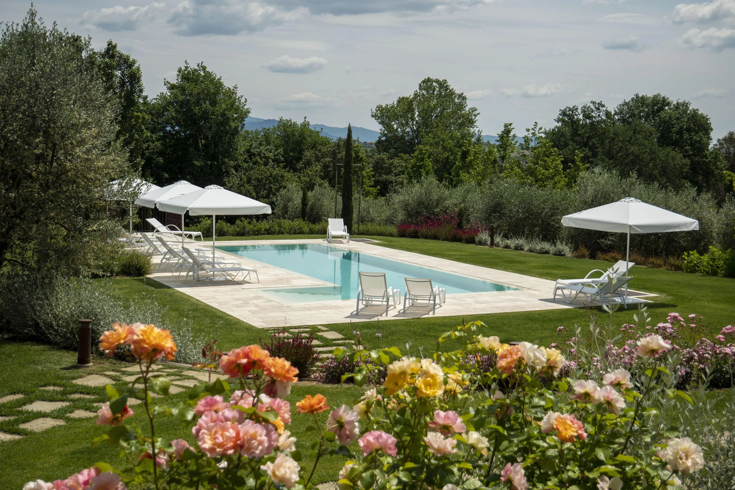 Classical Italian Estate with Invigorating Pool and Vineyard Views — photograph 10
