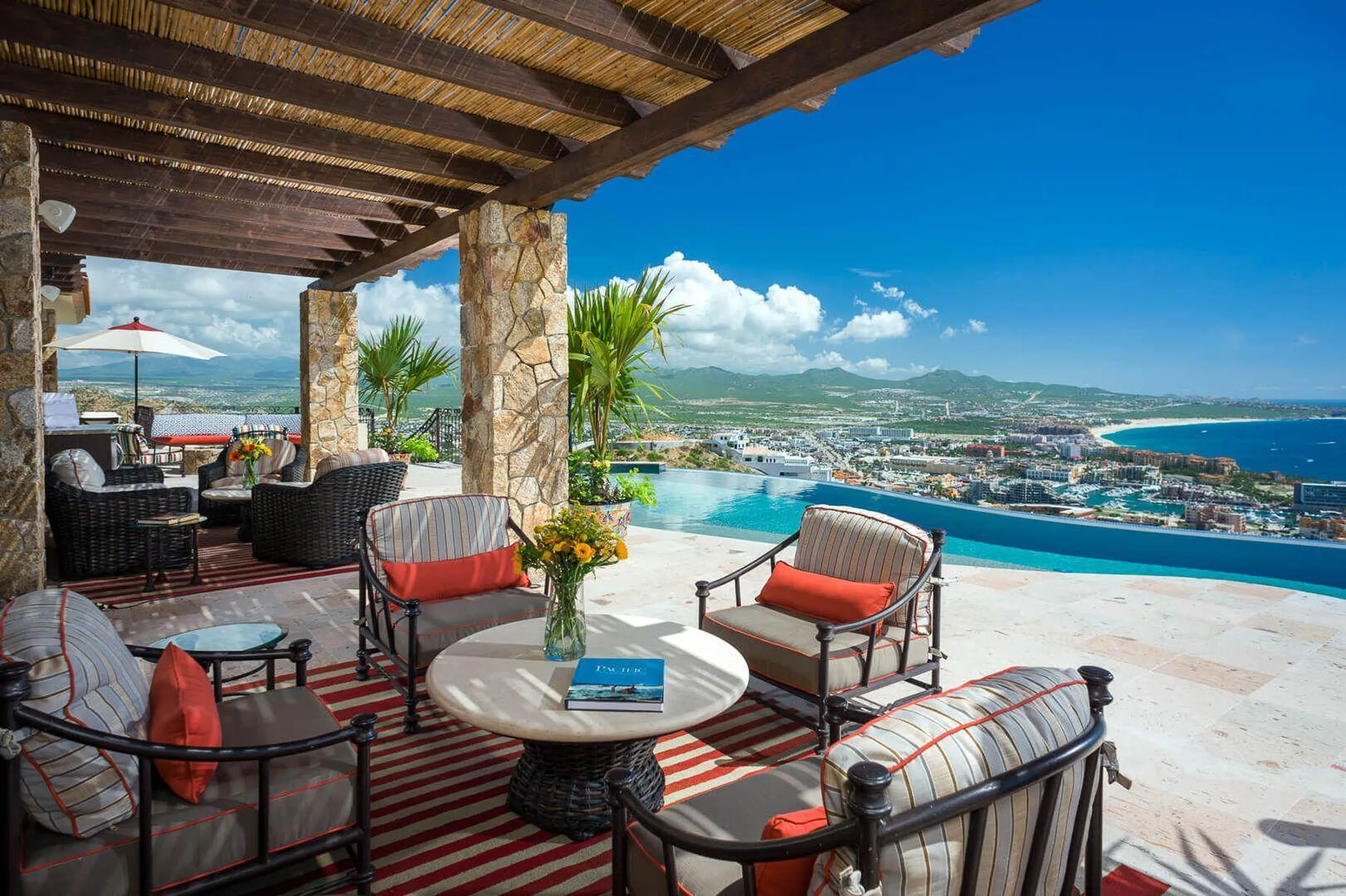 Above it All in this 9 Bedroom Hillside Estate with Infinity Pool and Views over Cabo to the Ocean — photograph 6
