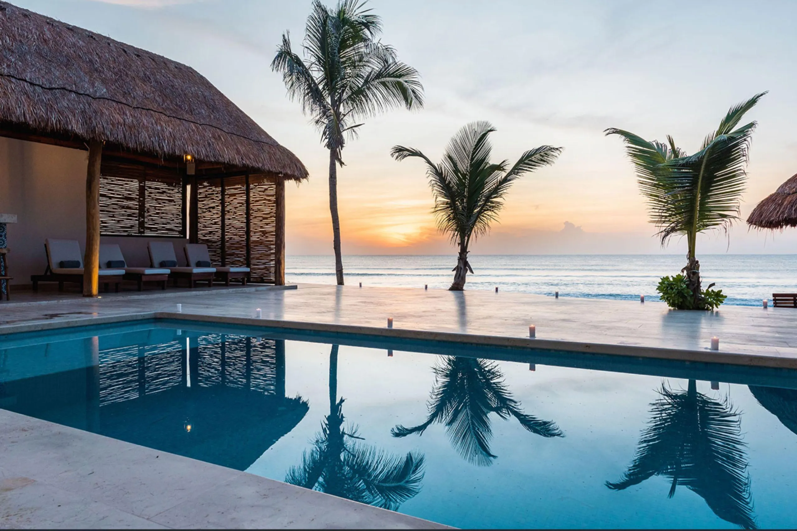 Exquisite Beach Front Tankah Bay Villa for Unforgettable Retreats and Relaxation — photograph 3