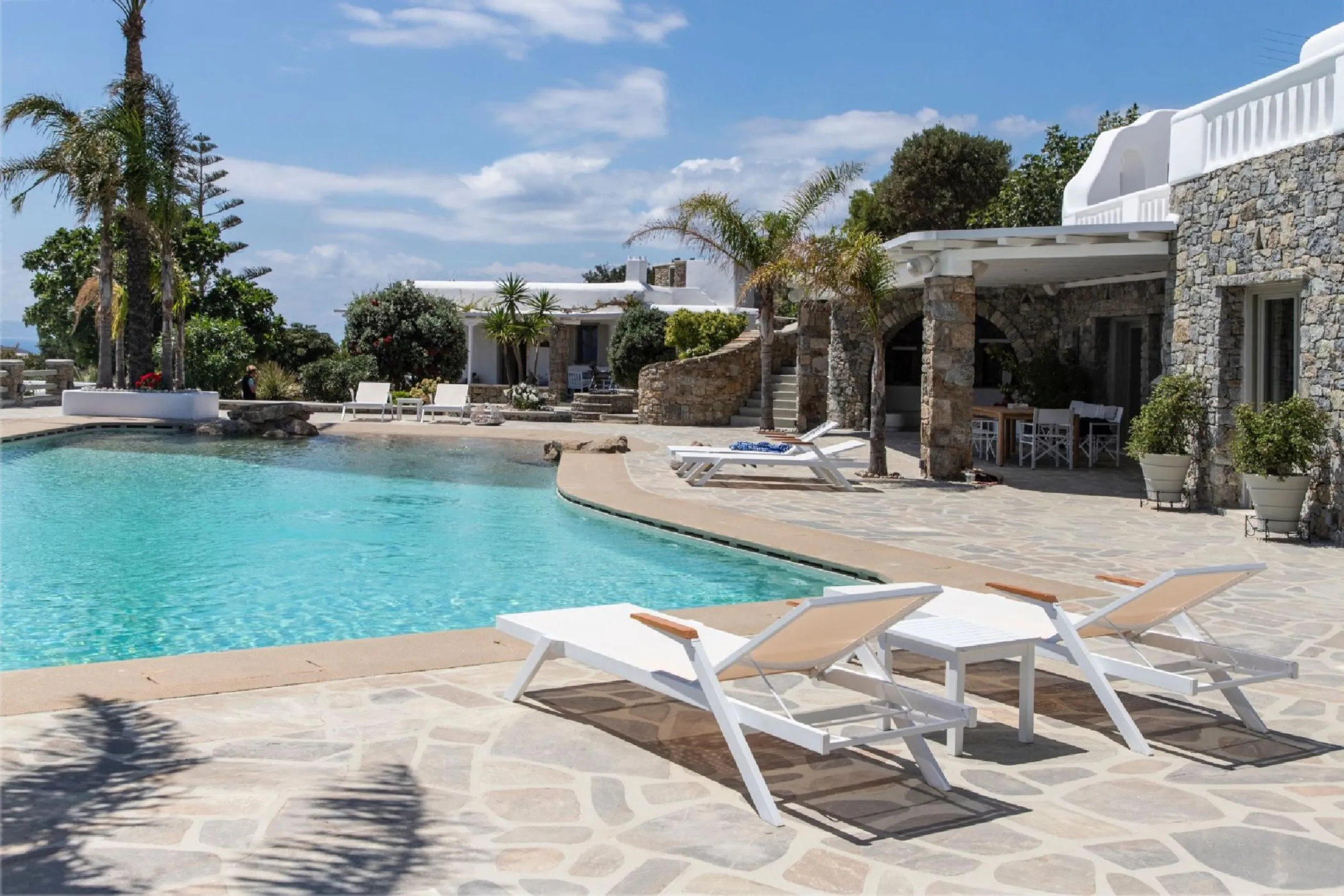 Luxury Cycladic Villa with Private Pool and Vineyard in Mykonos, Mykonos