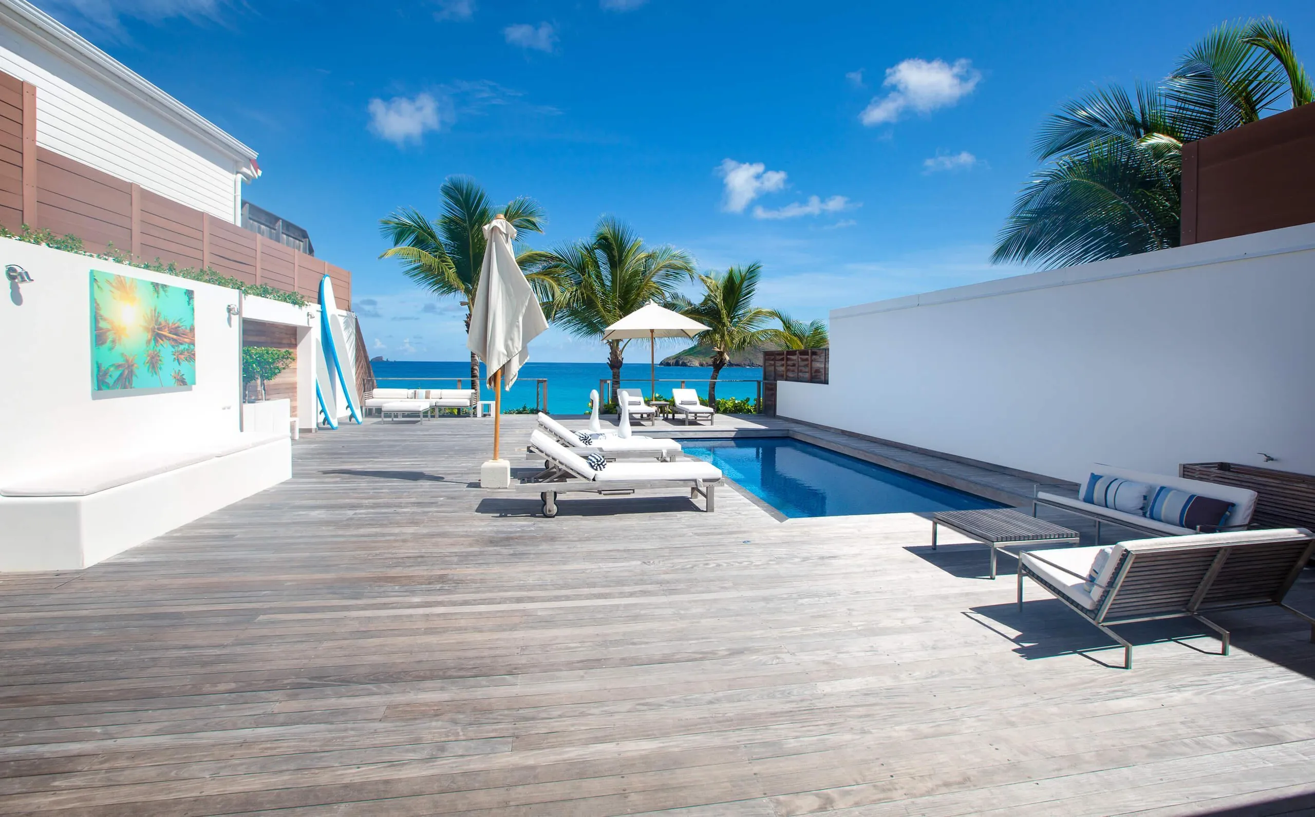 Beachfront Island Chic Villa with Private Pool in Flamands Beach — photograph 8