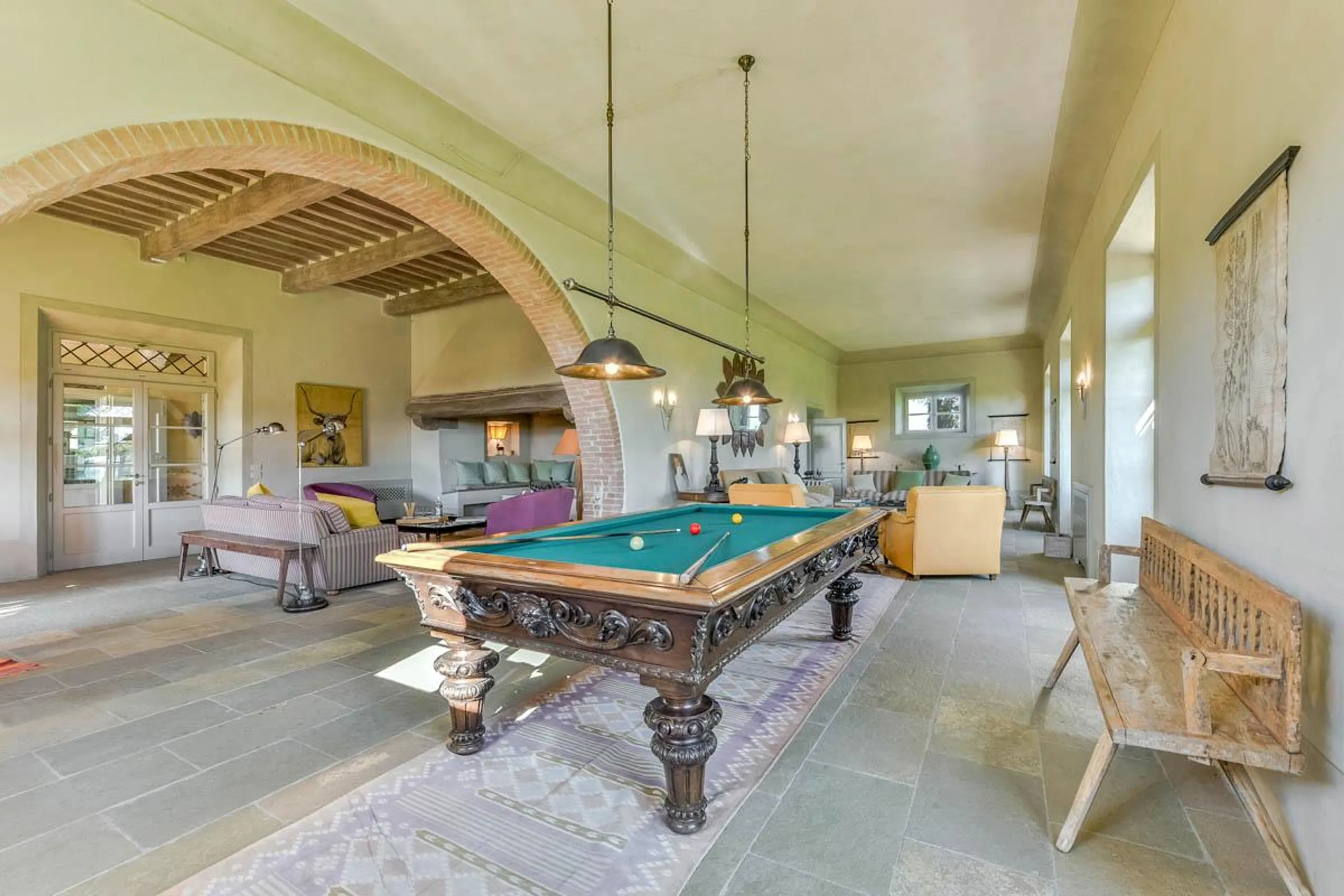 Idyllic 9-Bedroom Tuscan Villa with Private Pool, Stunning Grounds, and Hotel-Grade Services — photograph 7