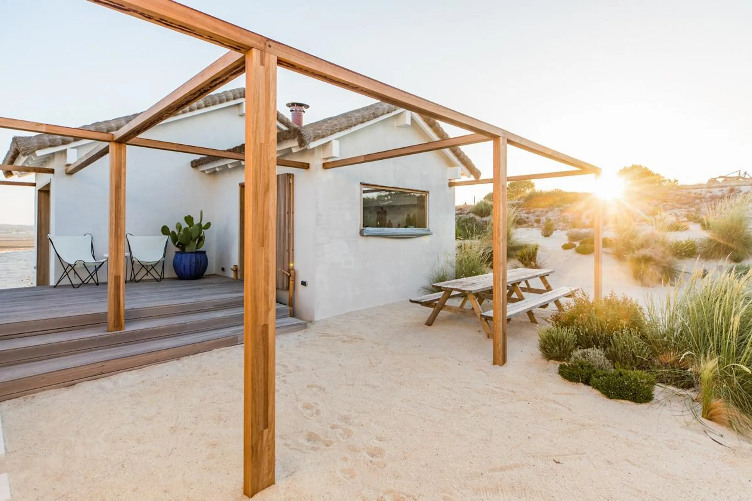 Airy and Spacious Contemporary Home in Comporta with Spacious Patio, Carvalhal